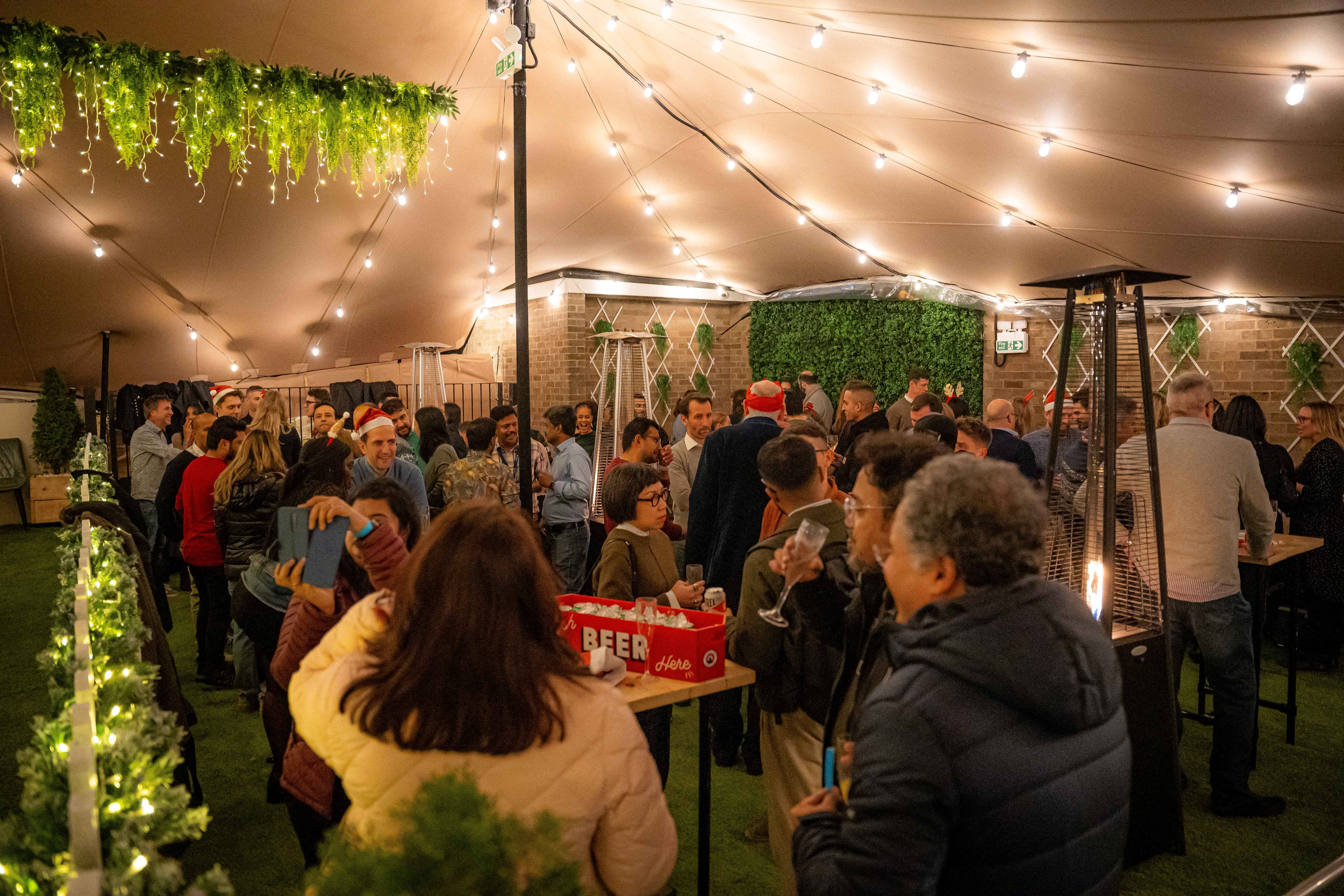Photo of Finsbury Square Garden Bar, Christmas