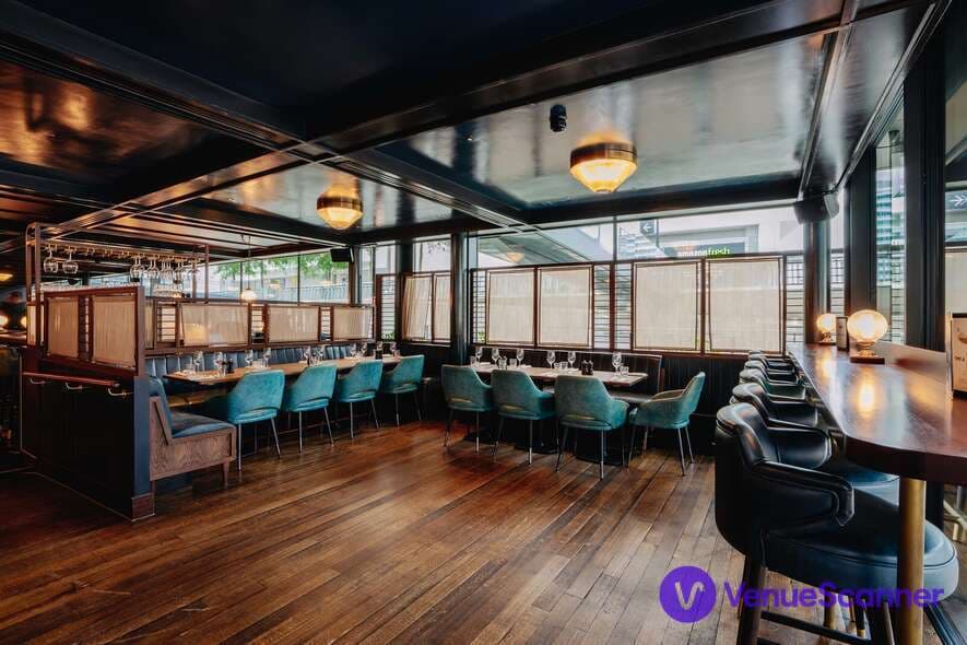 Hawksmoor Bar Summer Terrace, Hawksmoor Wood Wharf photo #3