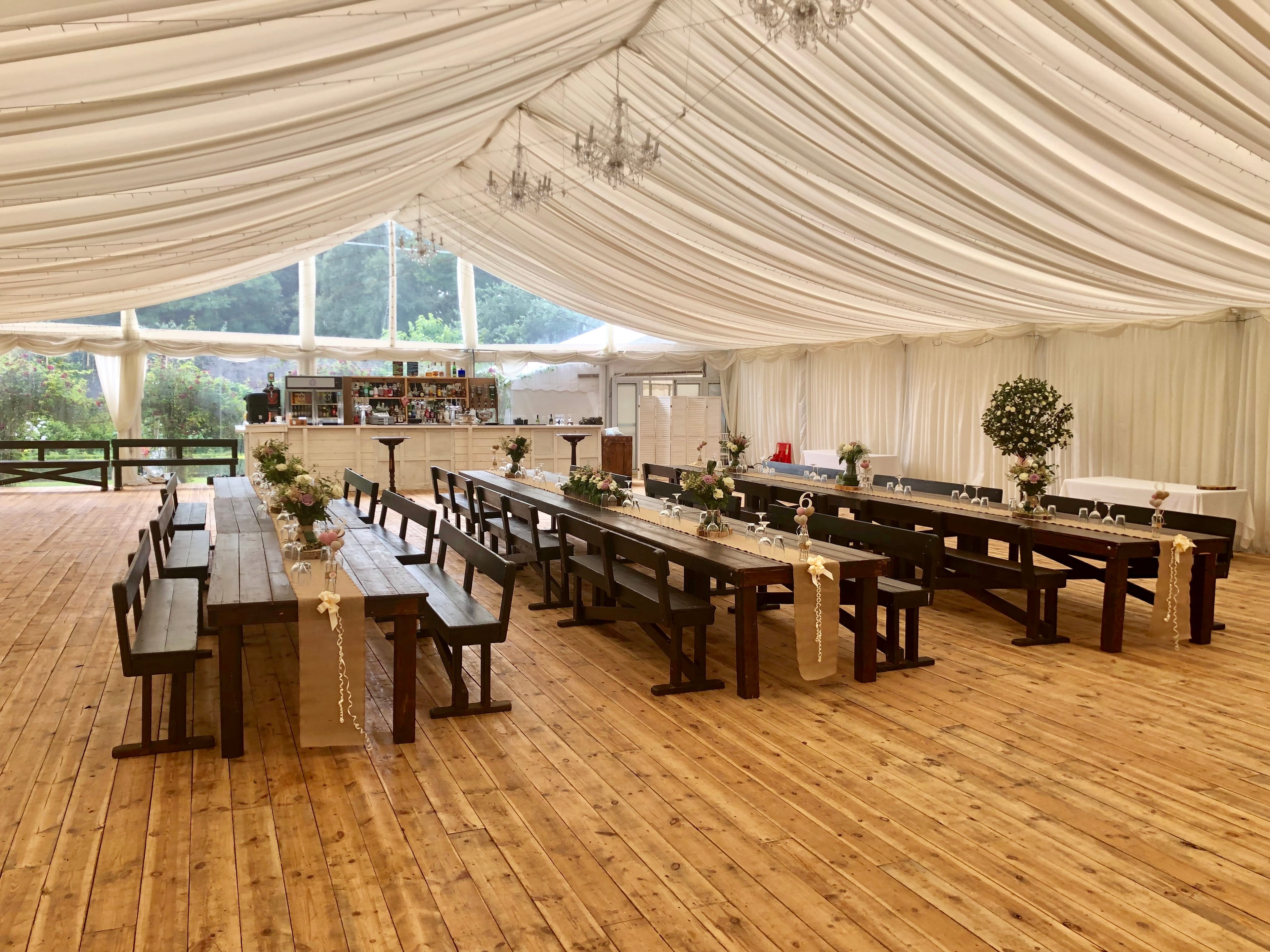 Photo of Hockwold Hall, Marquee