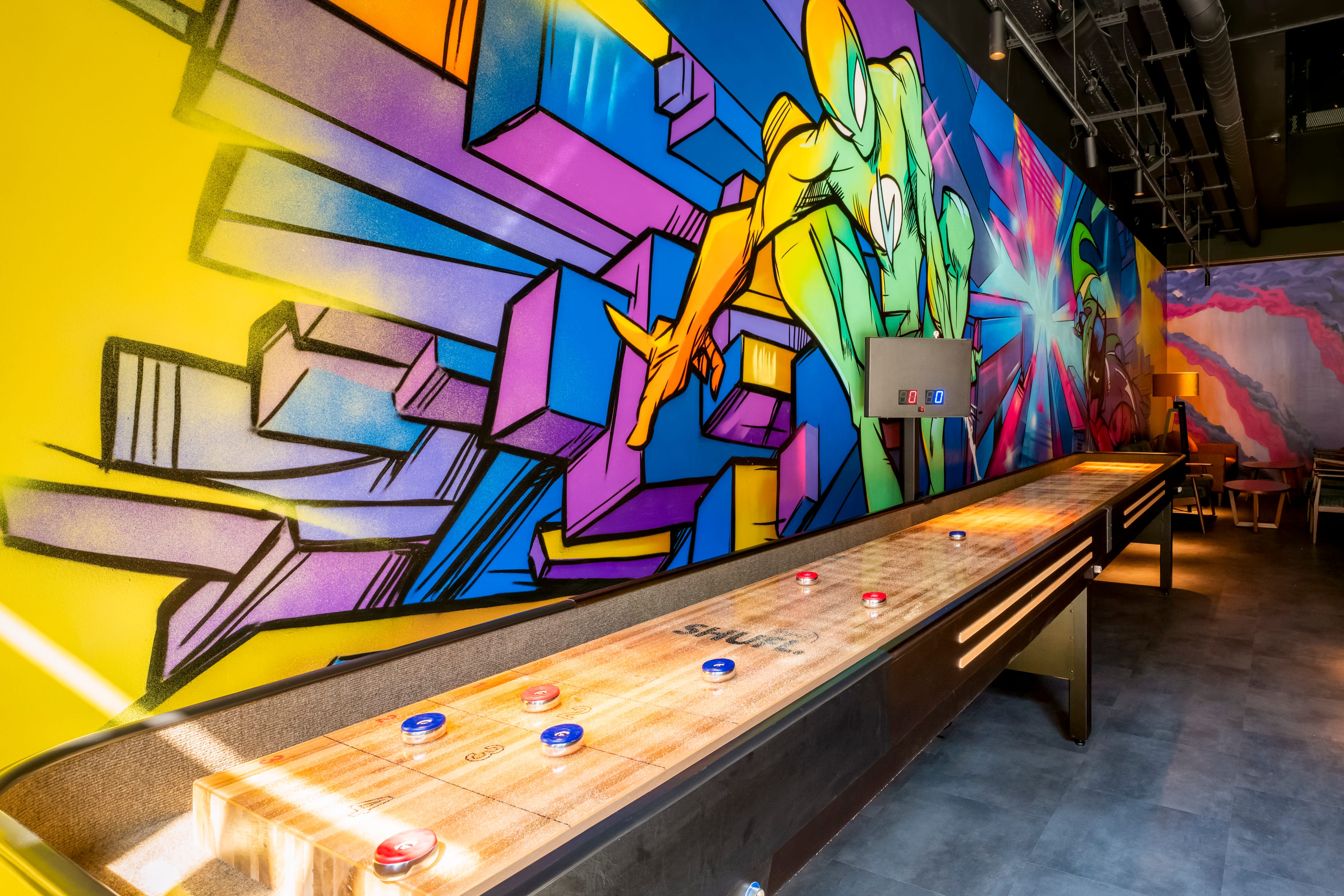 Photo of The Light, Redhill, Shuffle, Foosball & Throw
