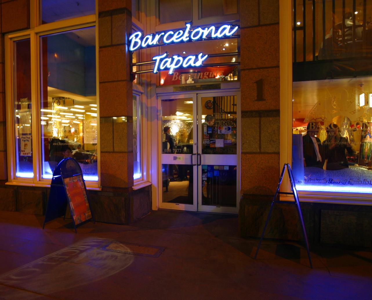Barcelona Tapas Bars & Restaurants, Middlesex Street E1
   photo #7