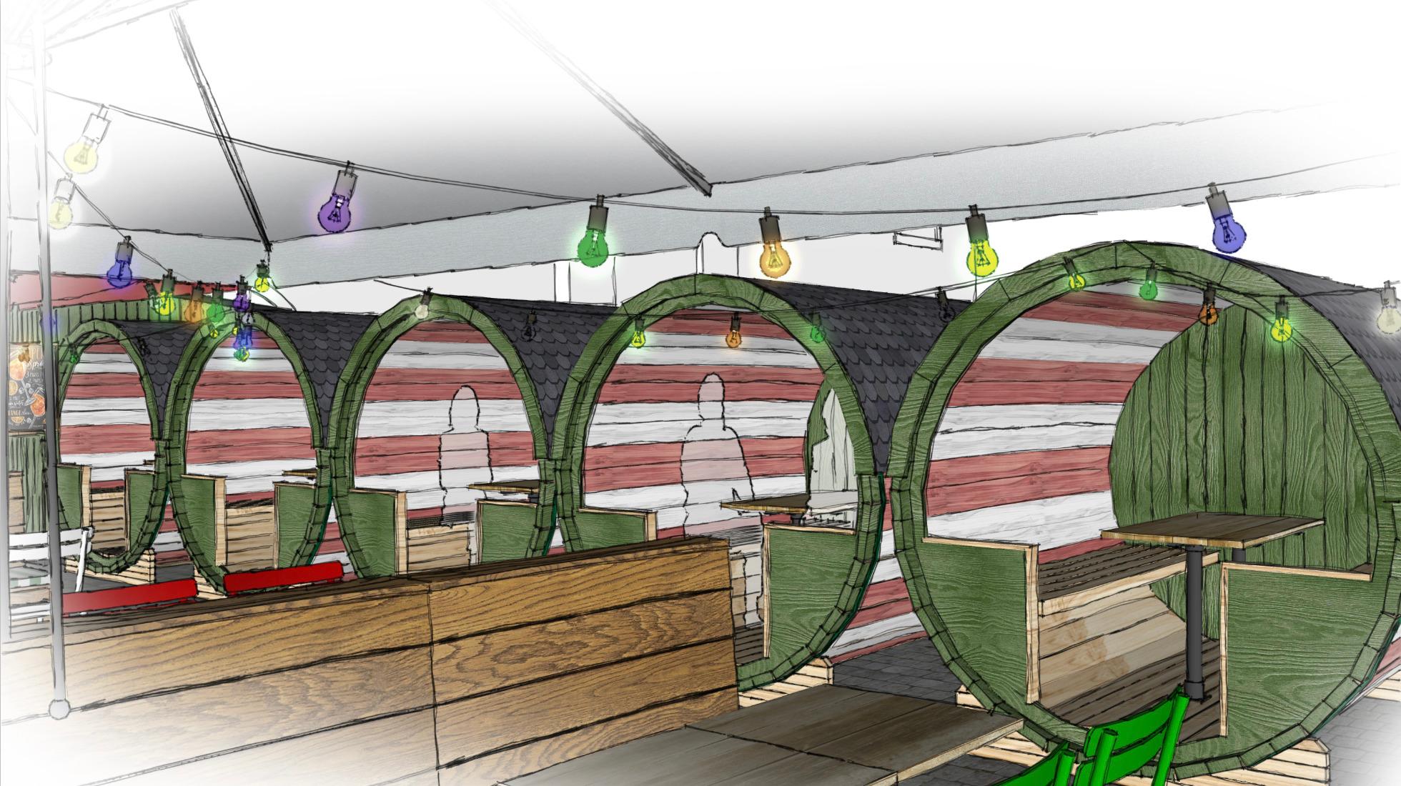 Pizza Pilgrims Canary Wharf, Coming Soon - Sunny Quay Side Terrace Summer Parties! photo #3