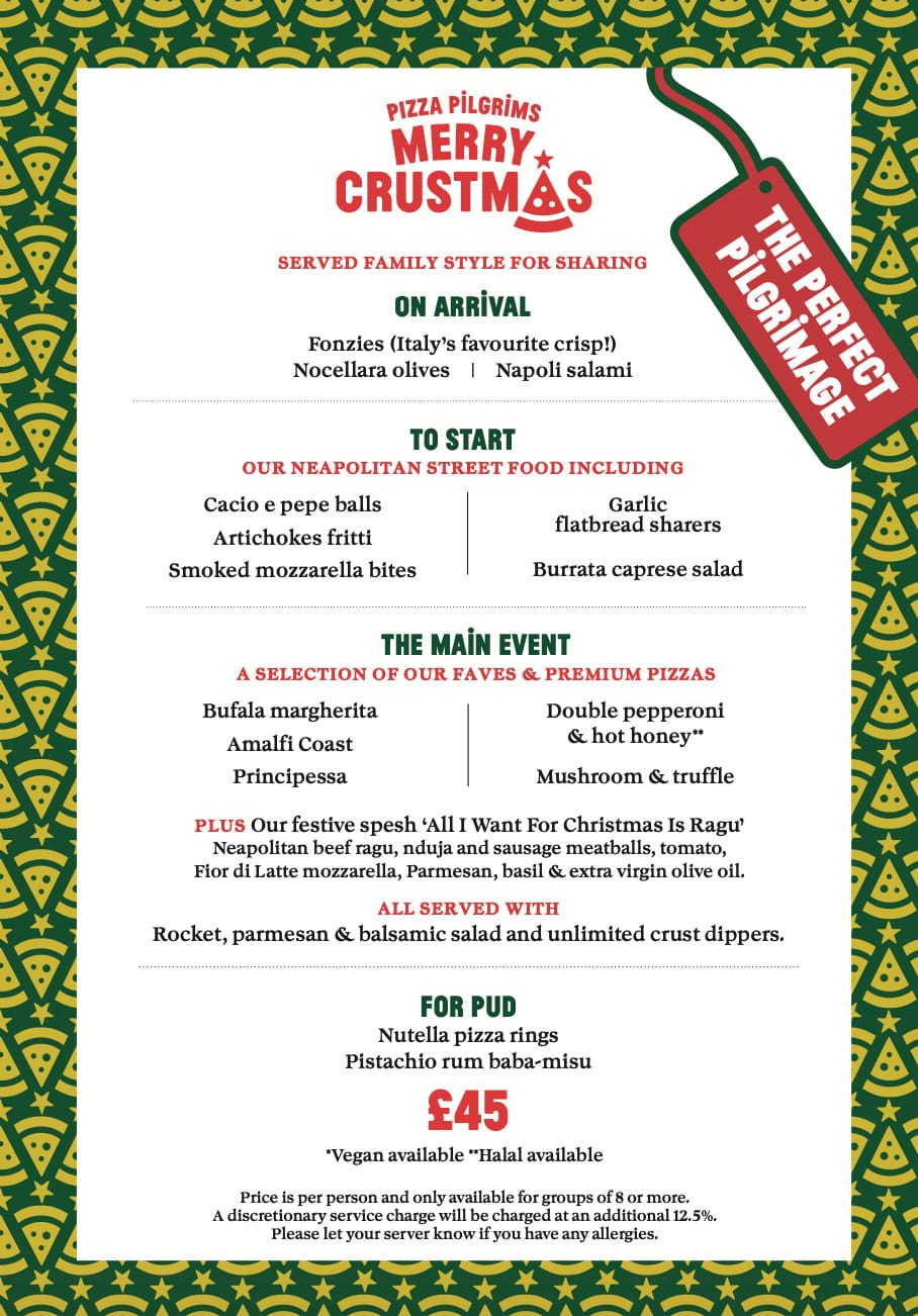 Photo of Pizza Pilgrims Canary Wharf, Christmas At Pizza Pilgrims Canary Wharf!