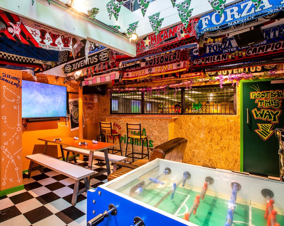 Photo of Pizza Pilgrims Brighton, Football Pitch Events Space