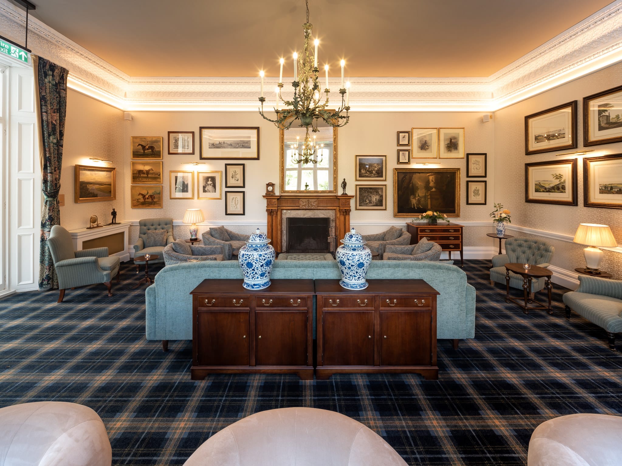 Photo of SCHLOSS Roxburghe Hotel & Golf Course, Drawing Room