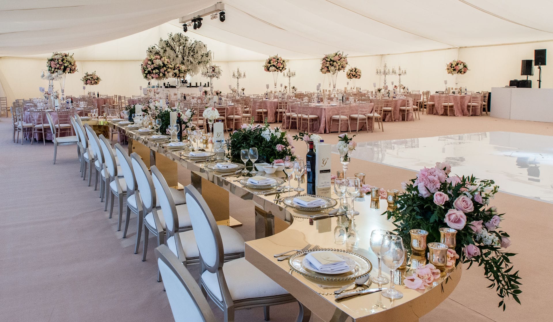 Photo of Leeds Castle, Marquee At Leeds Castle