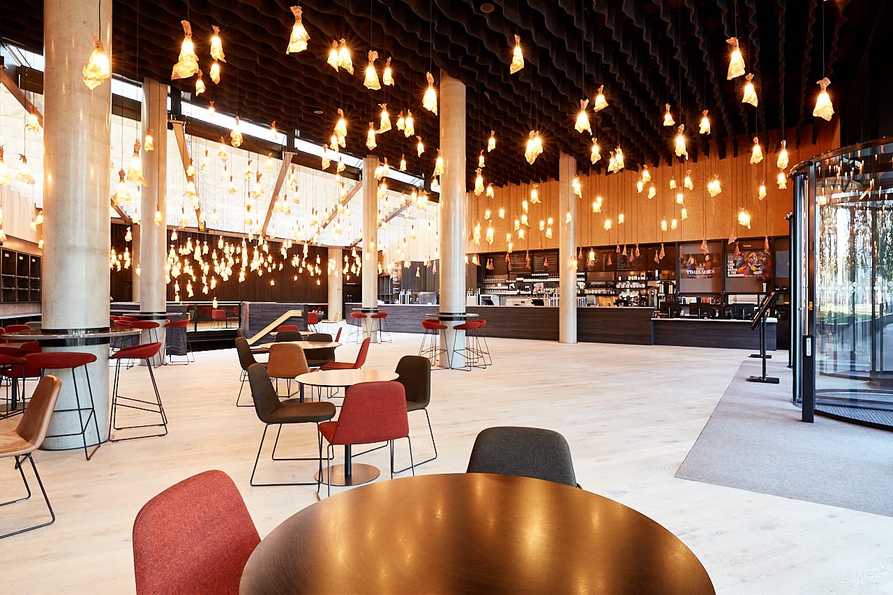 Photo of Bridge Theatre, Upper Foyer