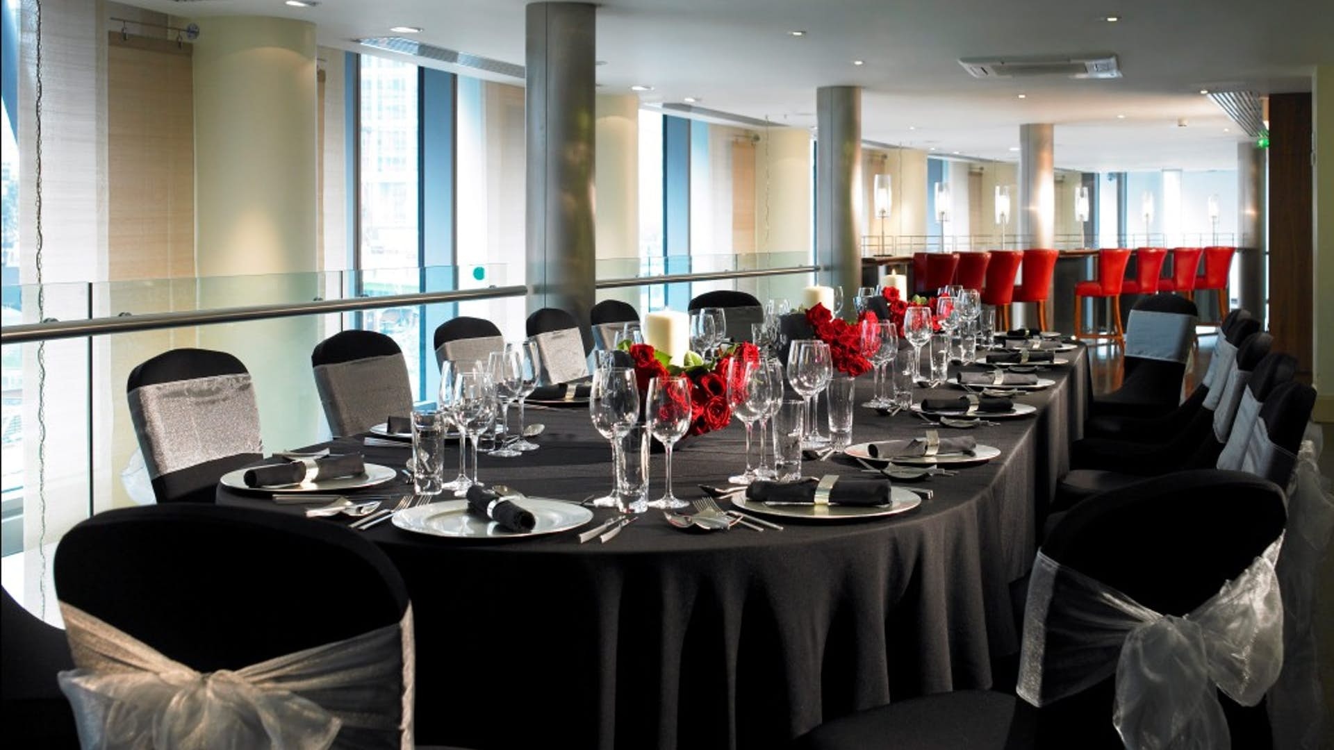 Photo of London Marriott Hotel Canary Wharf, Mezzanine Restaurant