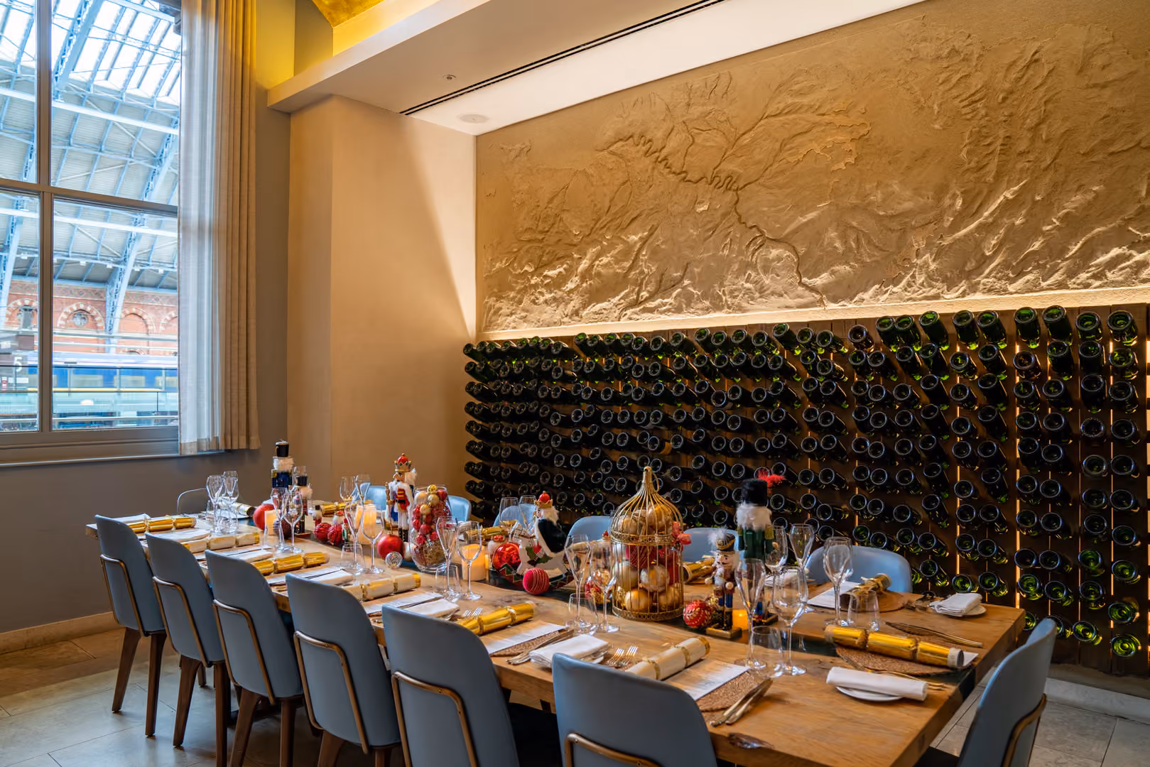 Christmas Party, St Pancras Brasserie & Champagne Bar By Searcys photo #8
