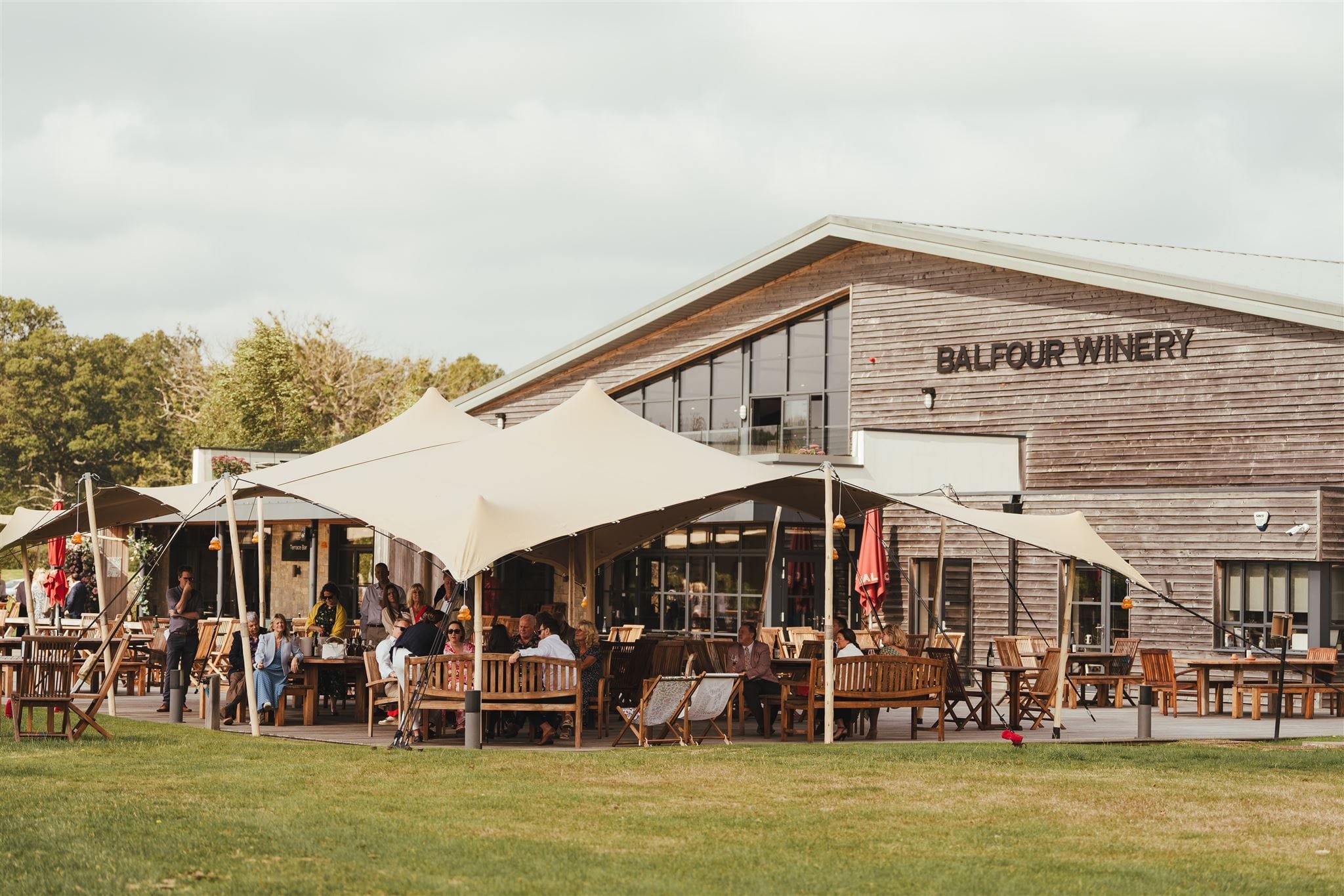 Photo of Balfour Winery, Stretch Tent