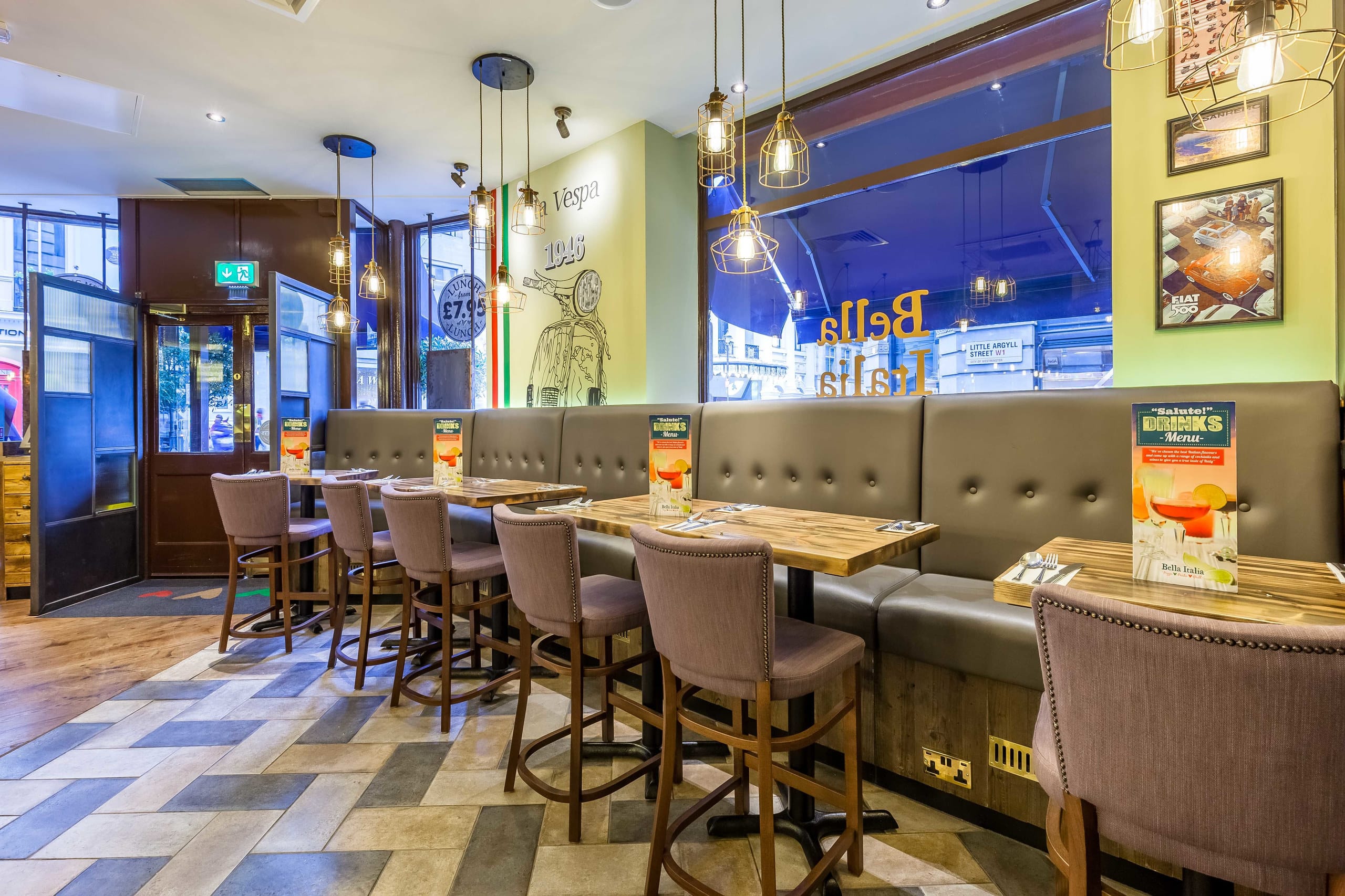 Photo of Bella Italia Argyll Street, Bella's Limoncello Cove