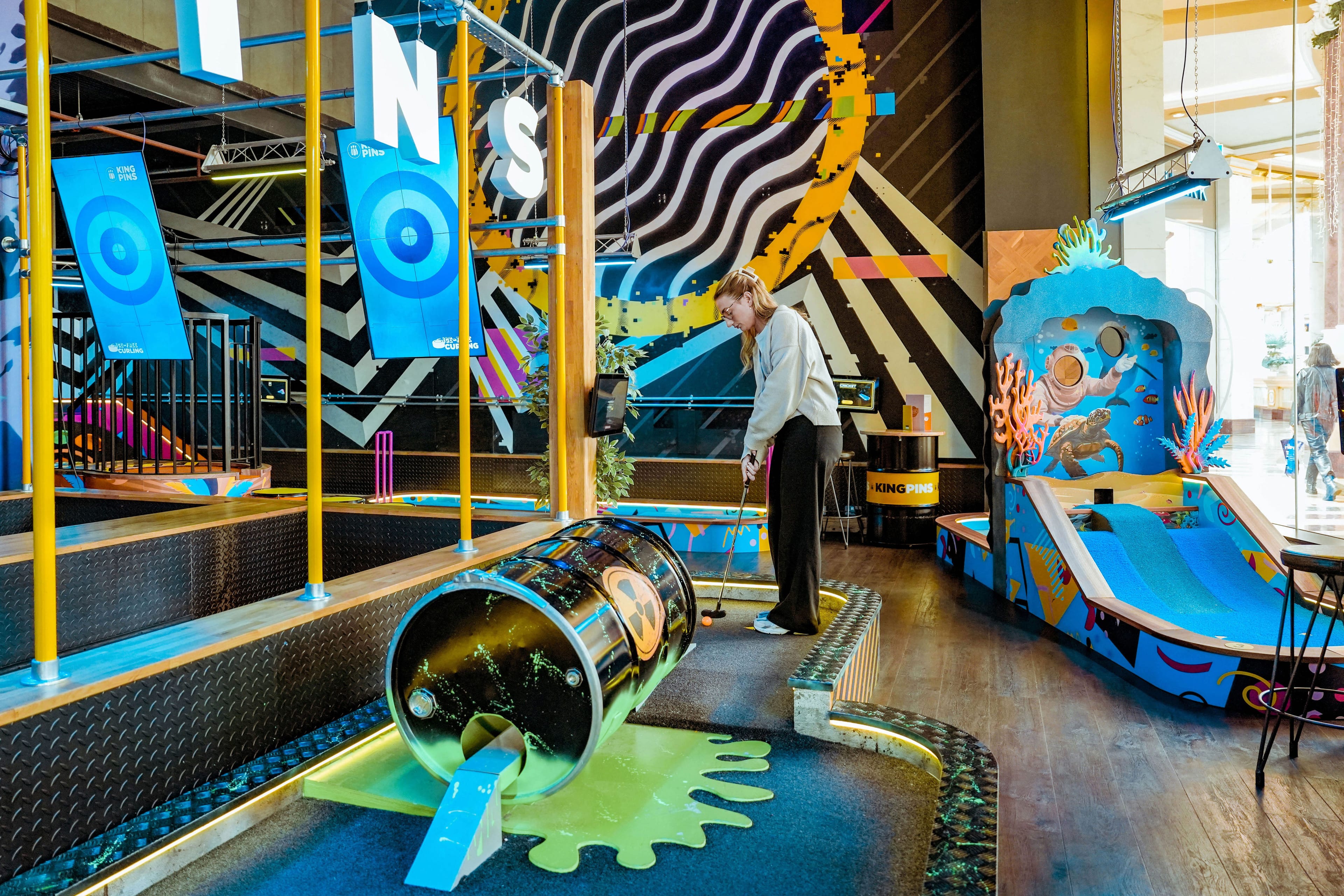 Photo of King Pins Bowling - Trafford Palazzo Manchester, The Putt + Zone