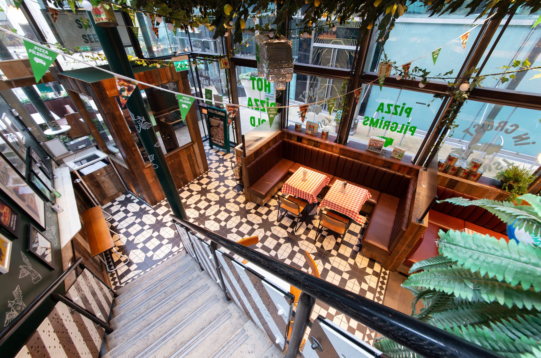Photo of Pizza Pilgrims Liverpool Street, Xmas At Pizza Pilgrims Liverpool Street