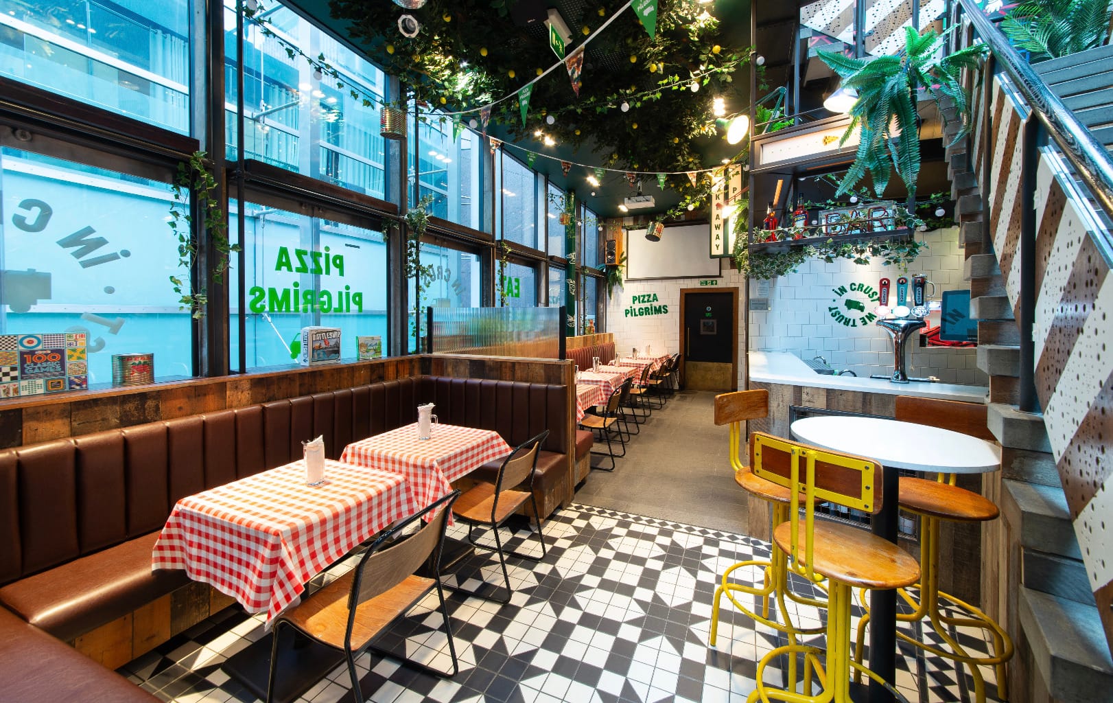 Photo of Pizza Pilgrims Liverpool Street, Xmas At Pizza Pilgrims Liverpool Street