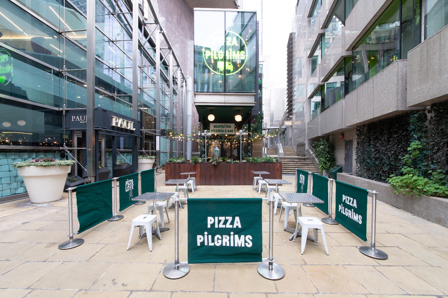 Photo of Pizza Pilgrims Liverpool Street, Xmas At Pizza Pilgrims Liverpool Street