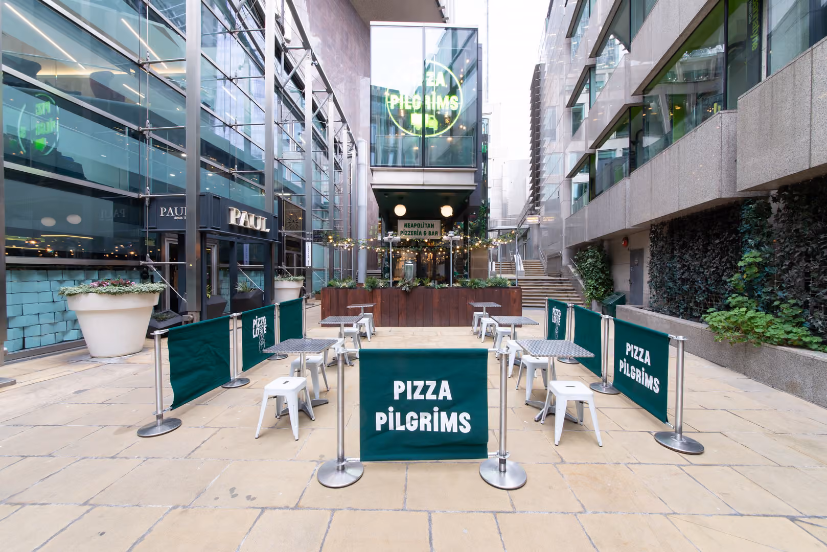 Semi Private Bar Area, Pizza Pilgrims Liverpool Street photo #2