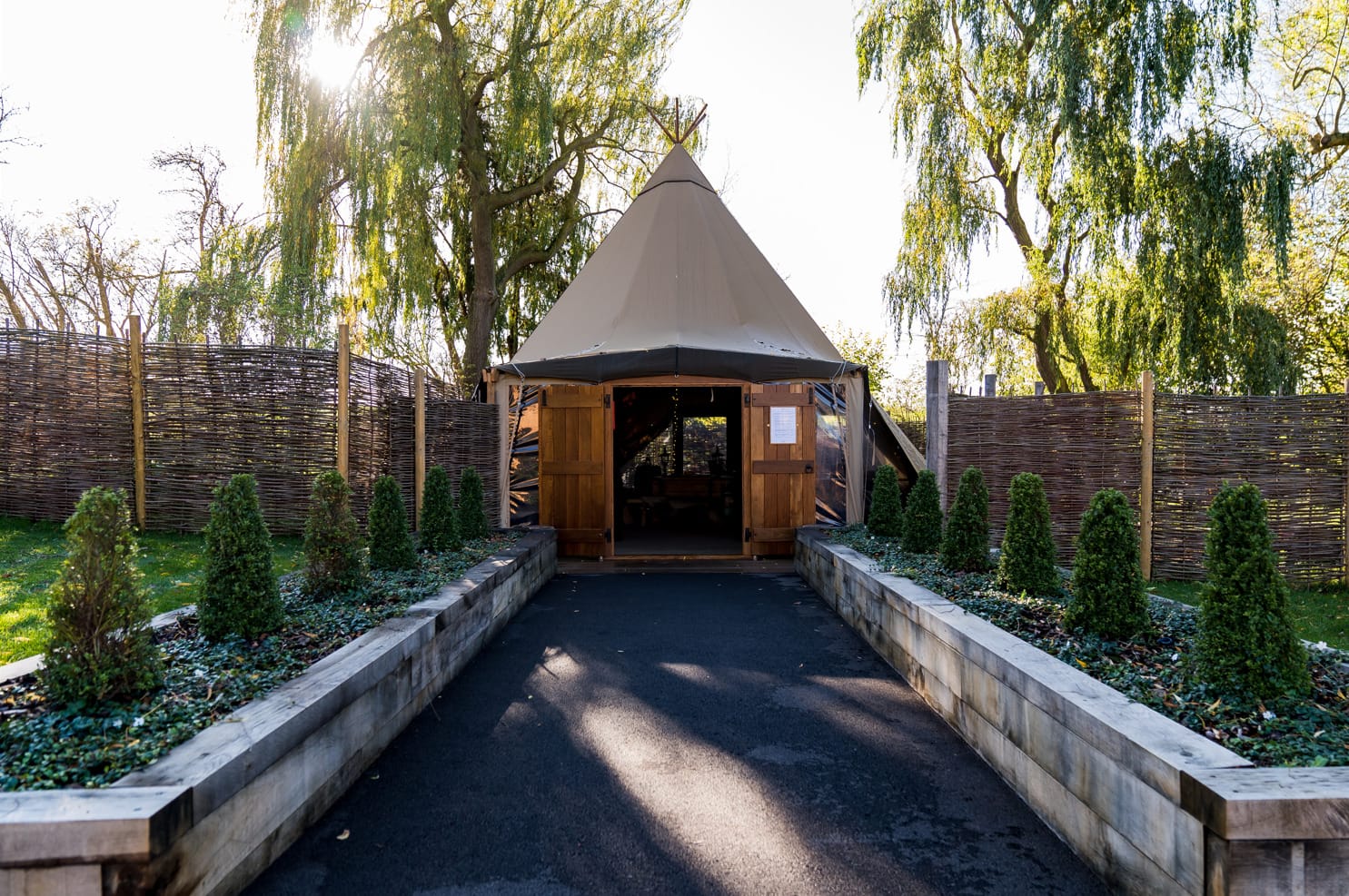 Photo of The Woodlands At Hothorpe Hall, The Tipi & Outdoor Kitchen