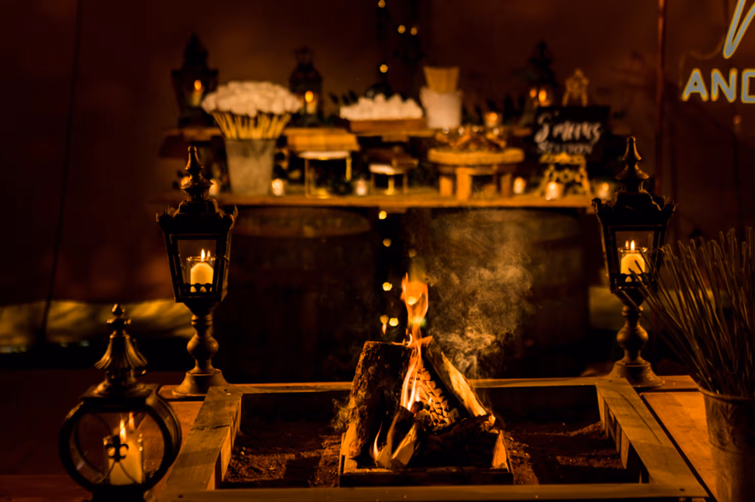 The Tipi & Outdoor Kitchen, The Woodlands At Hothorpe Hall photo #4