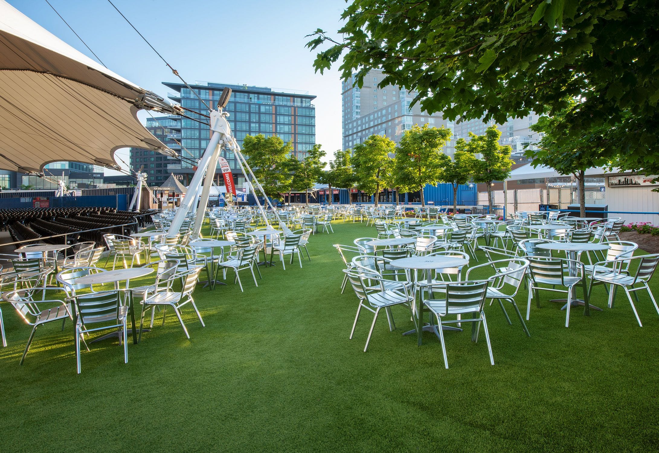 Photo of Leader Bank Pavilion, VIP Tent & Concourse