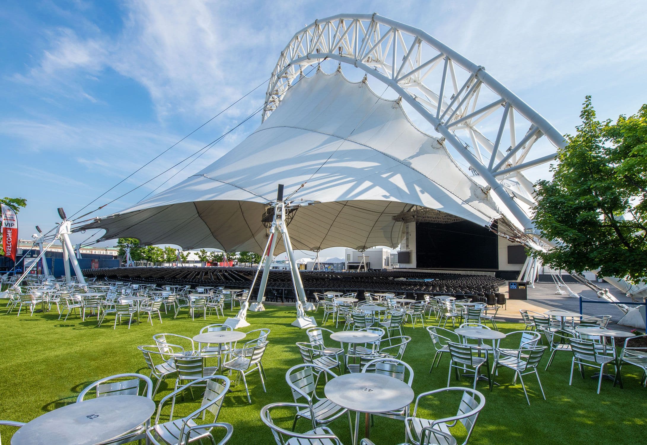 VIP Tent & Concourse, Leader Bank Pavilion photo #5