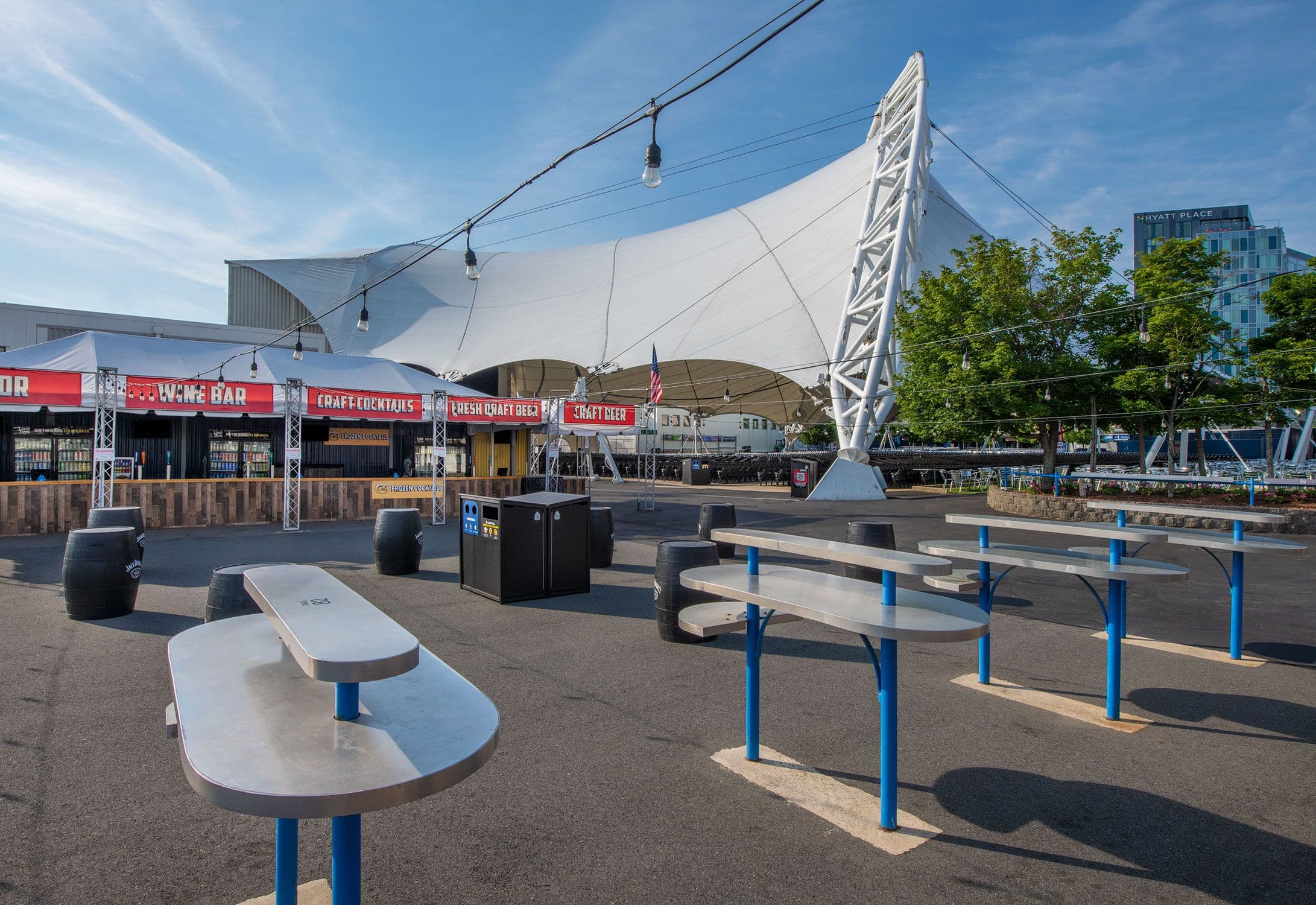 VIP Tent & Concourse, Leader Bank Pavilion photo #10