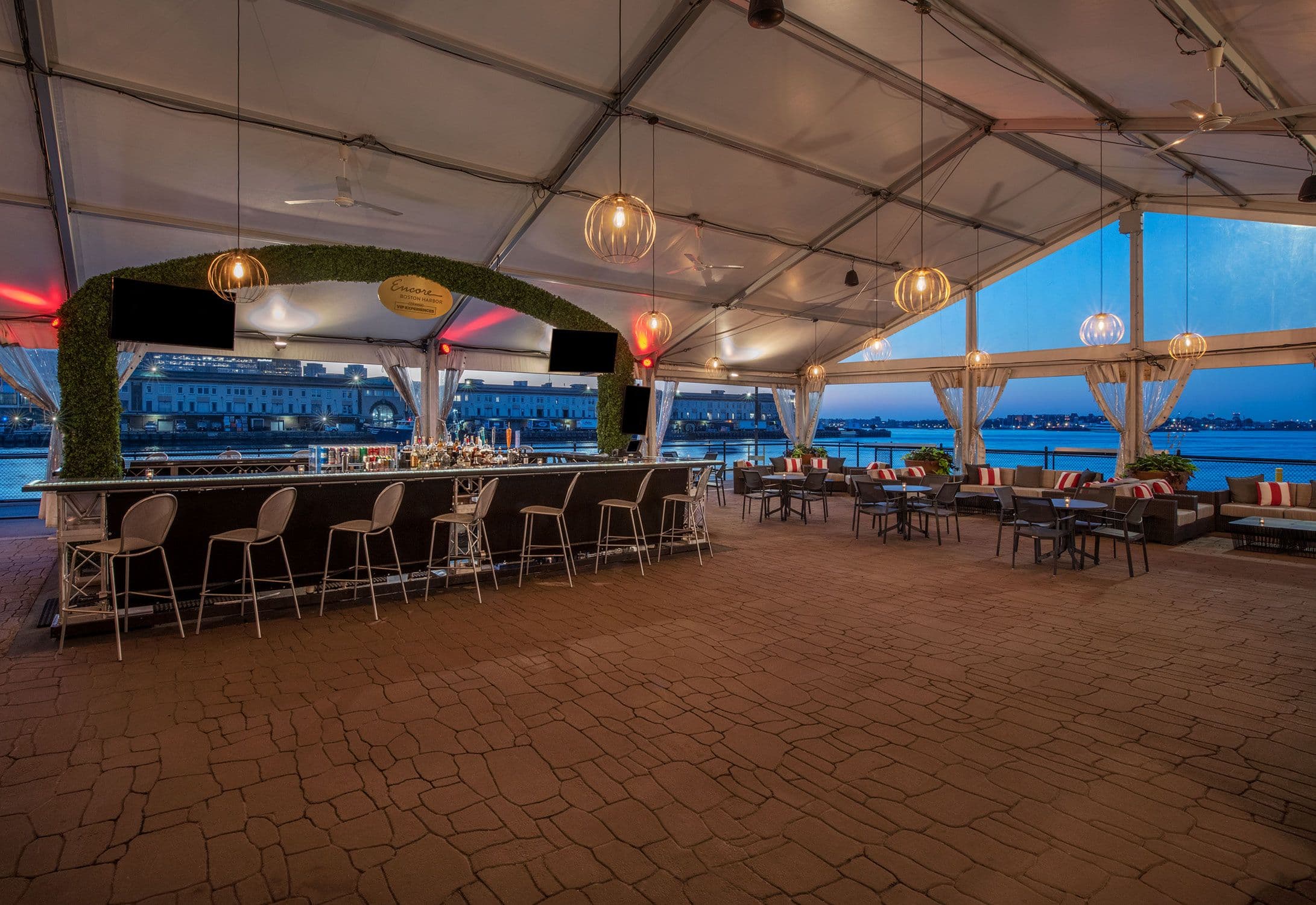 VIP Tent, Leader Bank Pavilion photo #8