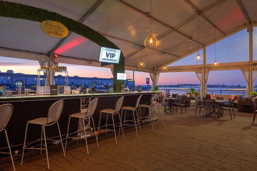 Photo of Leader Bank Pavilion, VIP Tent