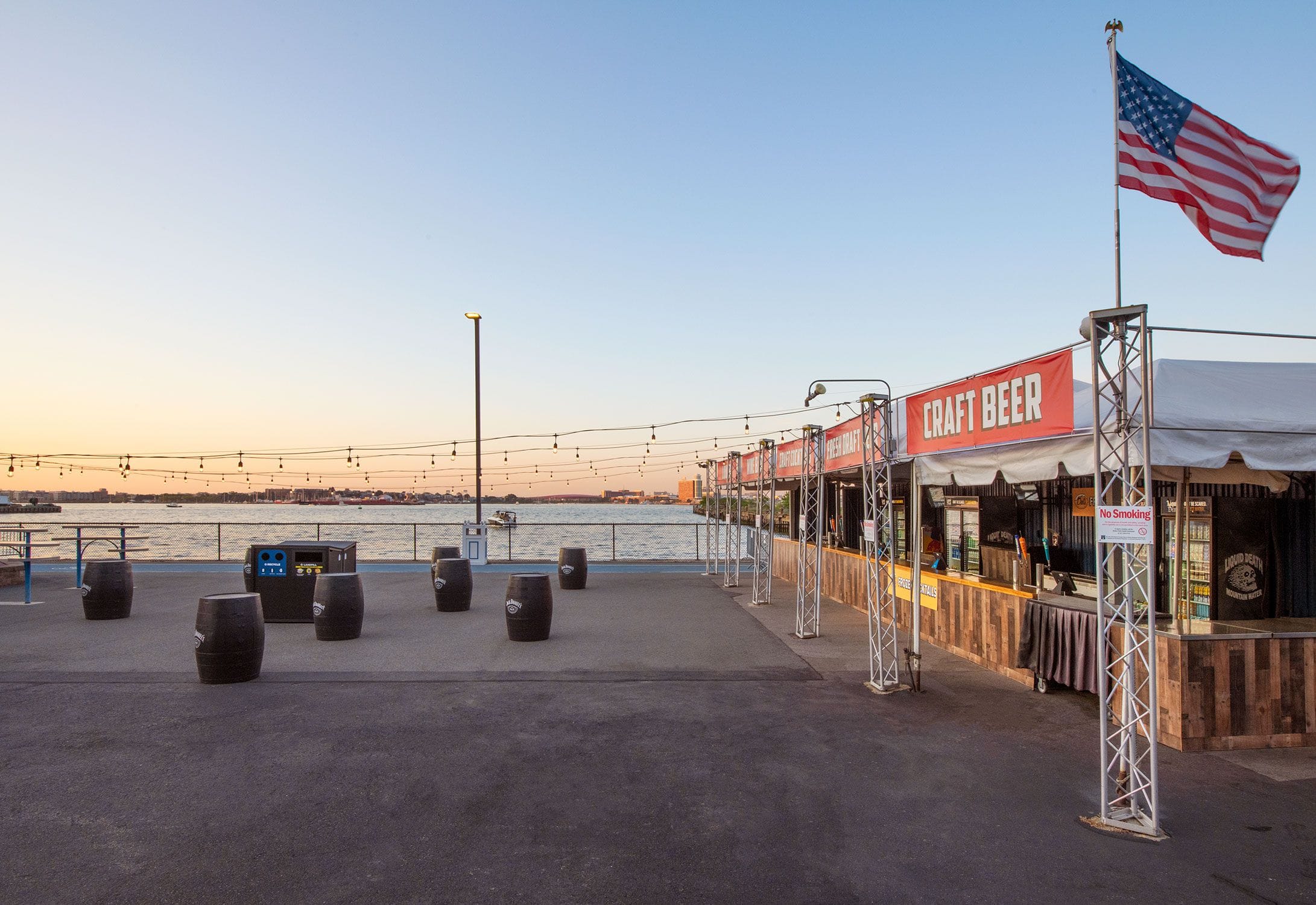 Photo of Leader Bank Pavilion, VIP Tent & Concourse