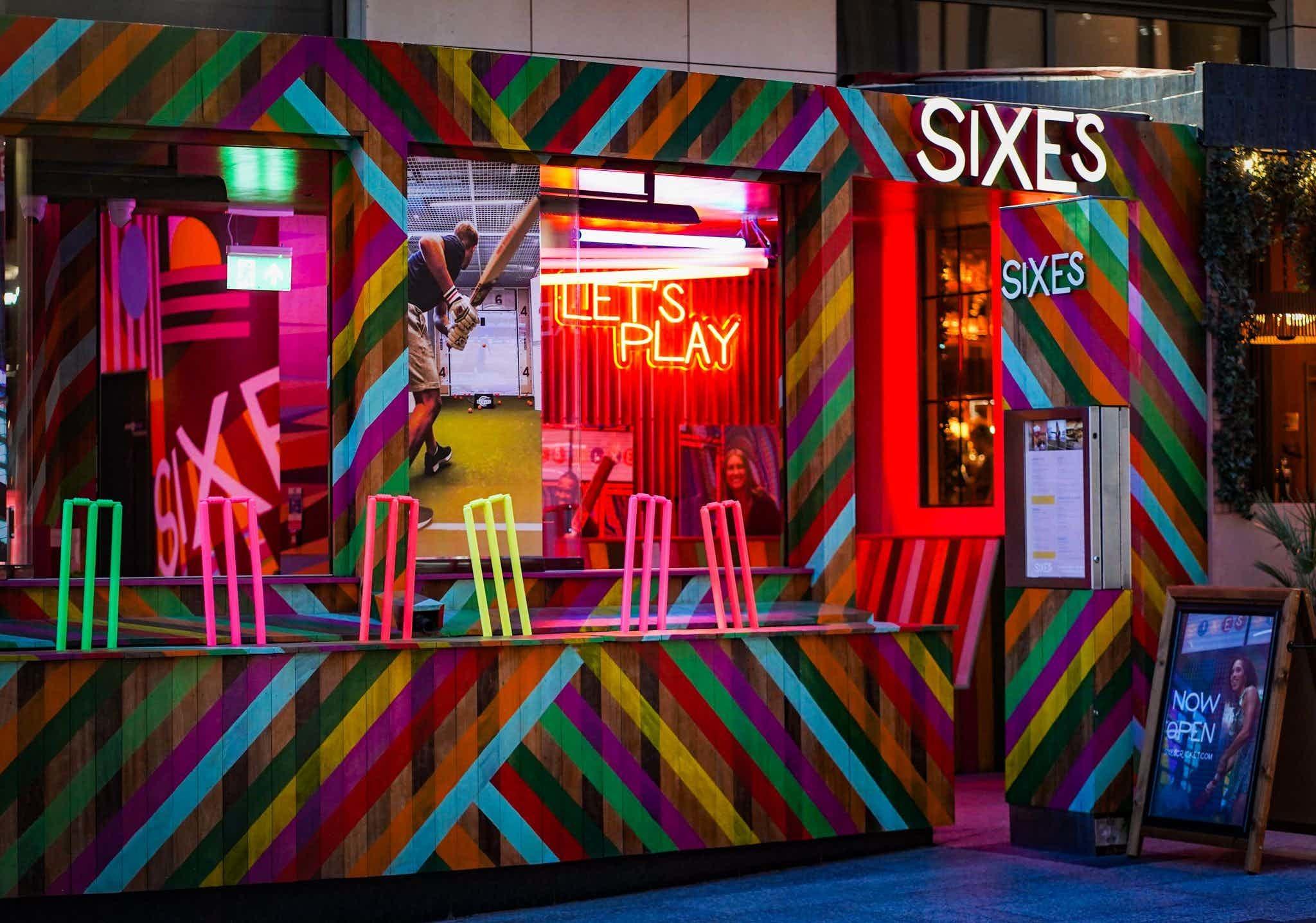 Sixes Cricket Westfield, Shepherd's Bush, Downstairs Bar And Terrace photo #0