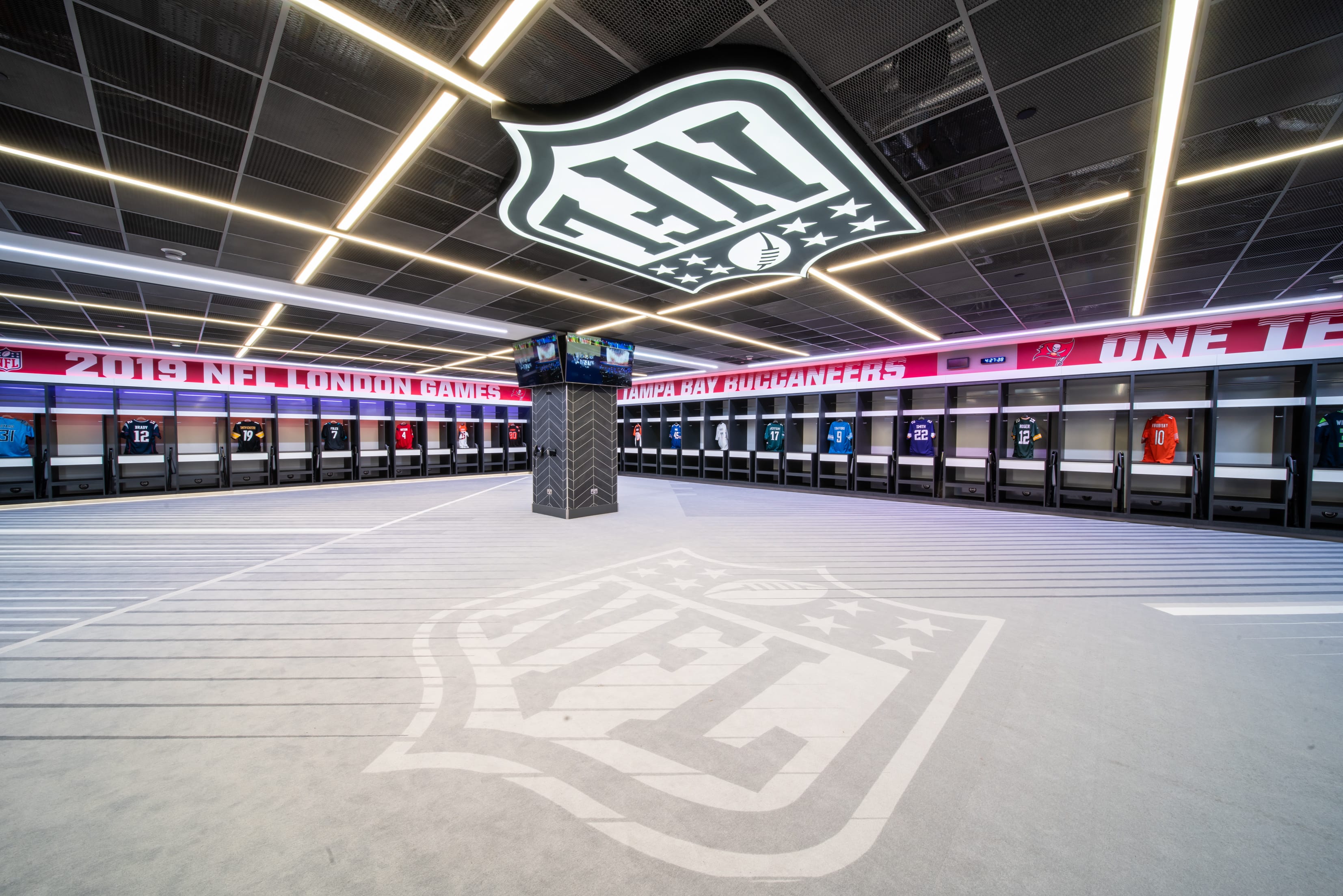 Photo of Tottenham Hotspur Stadium, NFL Home Locker Room