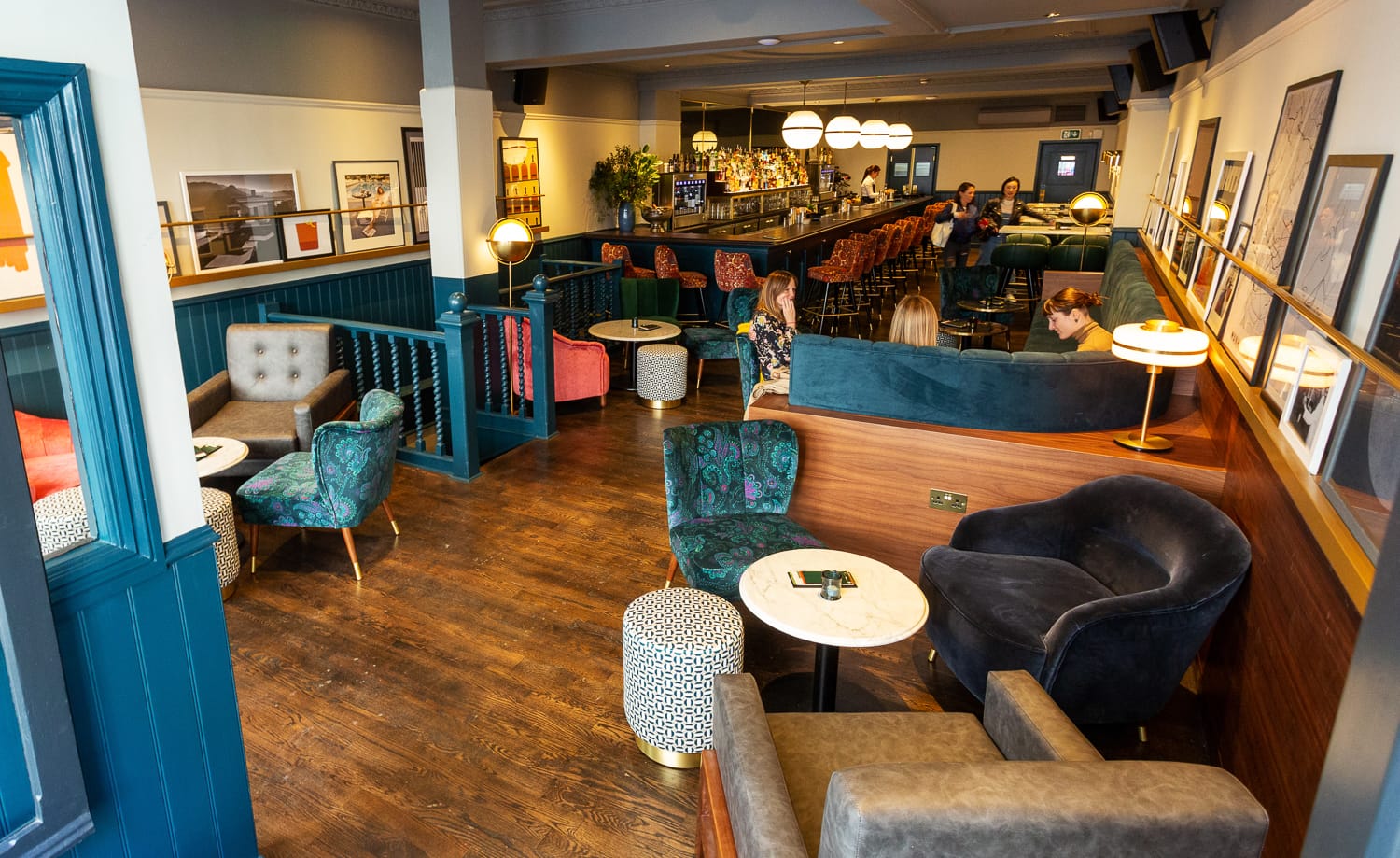 Photo of LOCKES Bar Covent Garden, The Cocktail Bar Tables