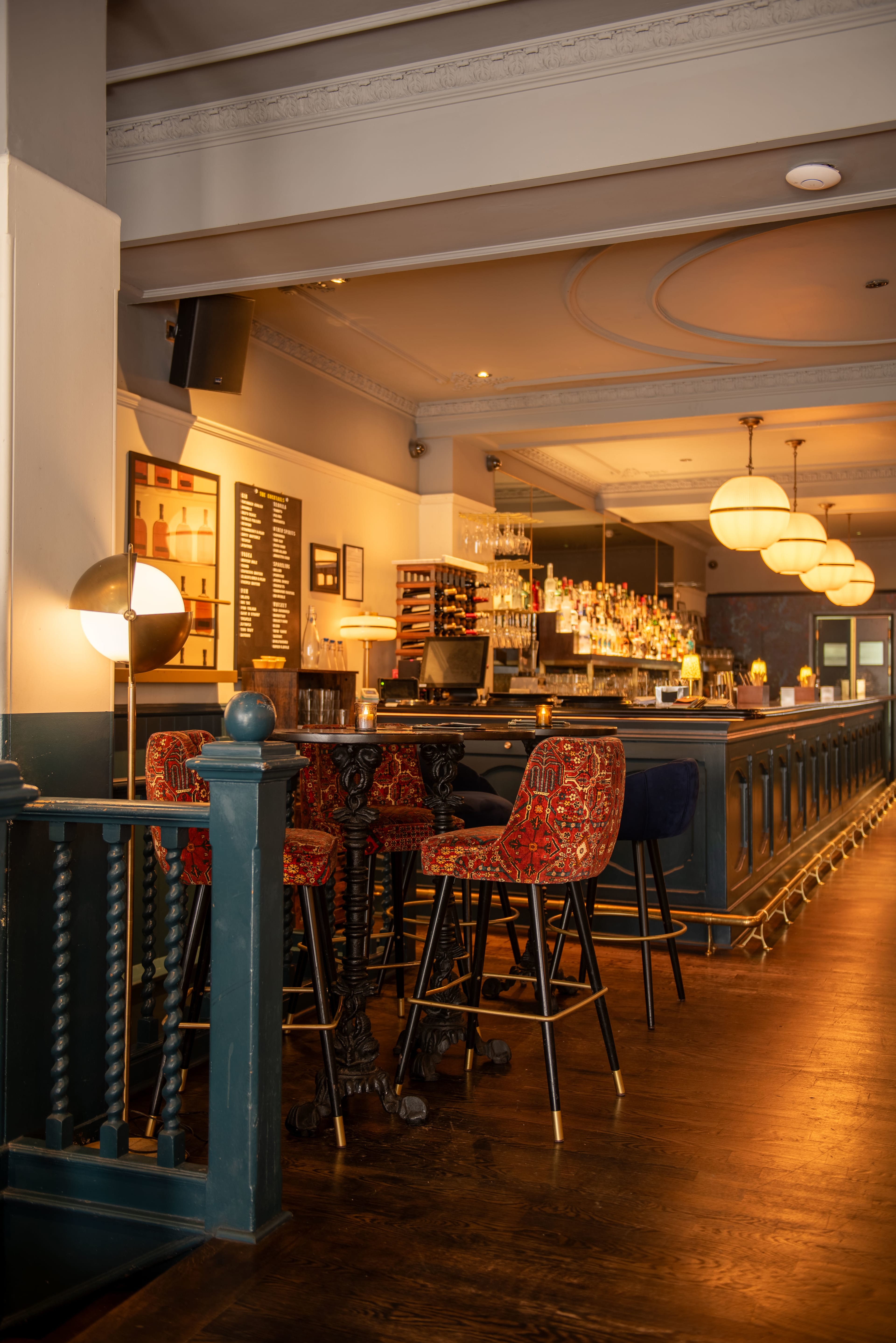 Photo of LOCKES Bar Covent Garden, The Cocktail Bar Tables