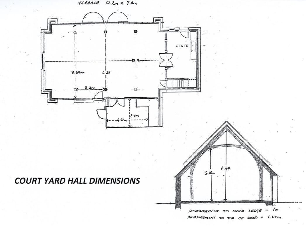 Photo of Sulgrave Manor, The Courtyard Hall