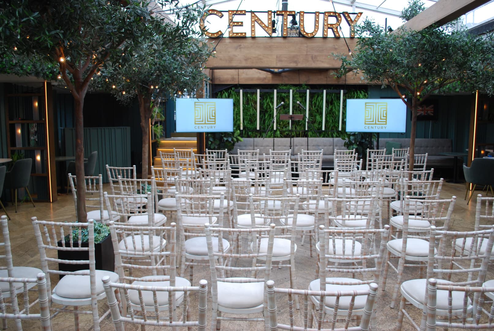 Roof Terrace (with Retractable Glass Roof) - Conference & Meetings, Century Club photo #1