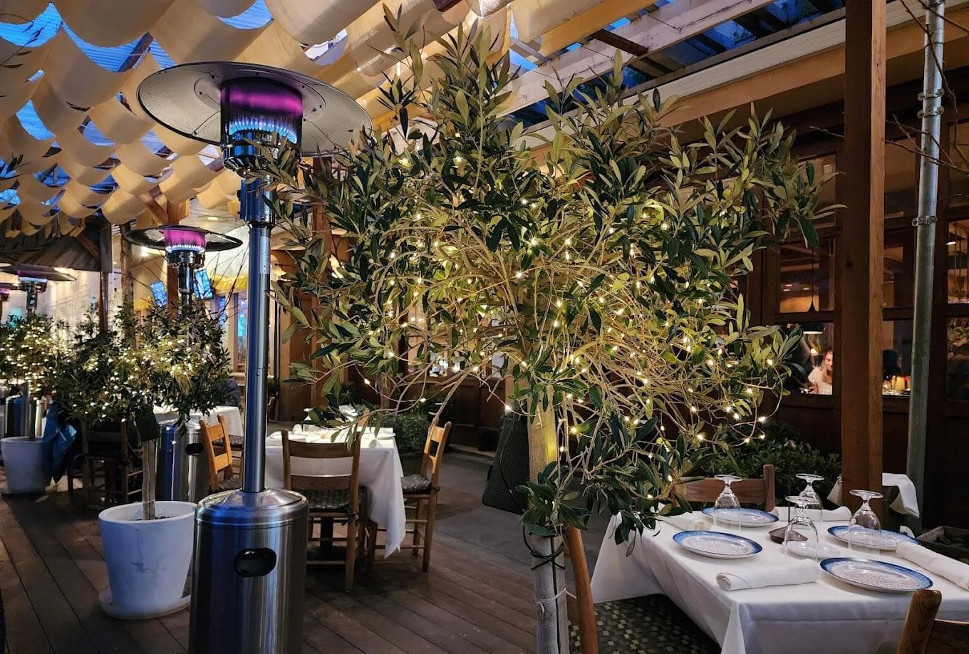 Outdoor Area, Evvia Estiatorio photo #1