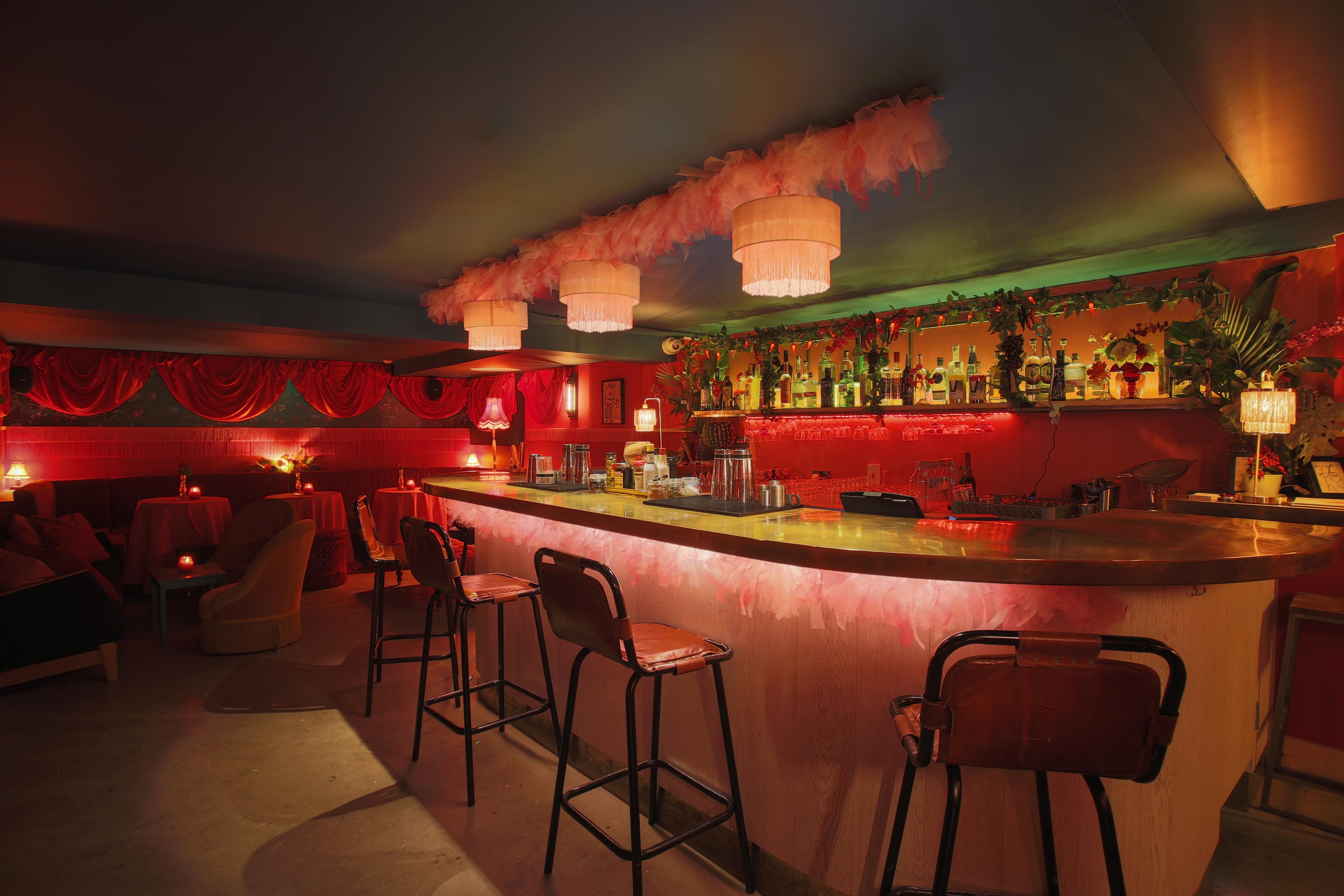 Exclusive Hire: Red & Pink Cocktail Speakeasy In The Heart Of Stokey, Bar Doña photo #1