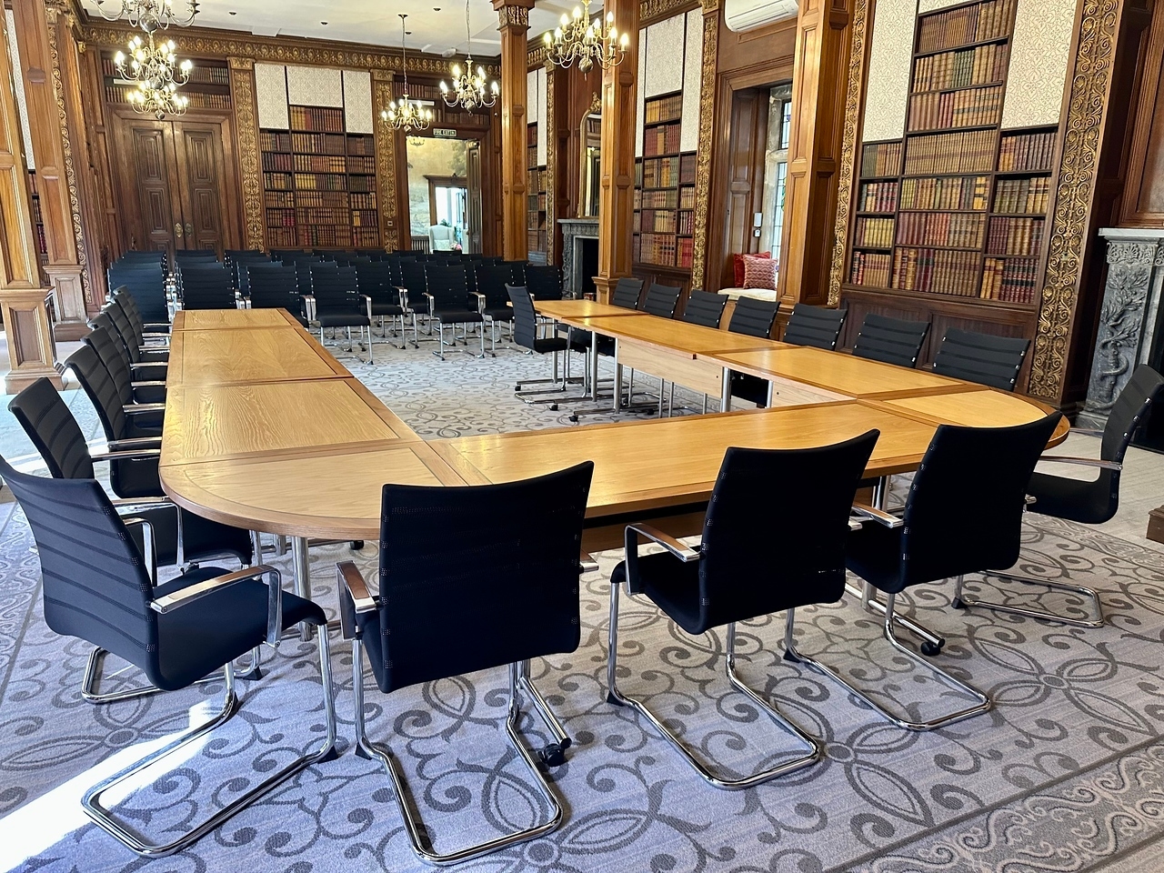 Photo of Clevedon Hall, Grand Library