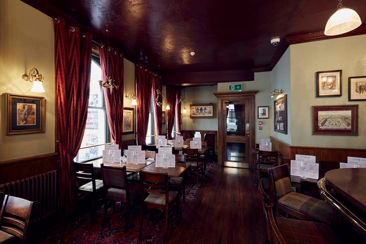 Photo of The Burlington Arms, Upstairs Dining Room