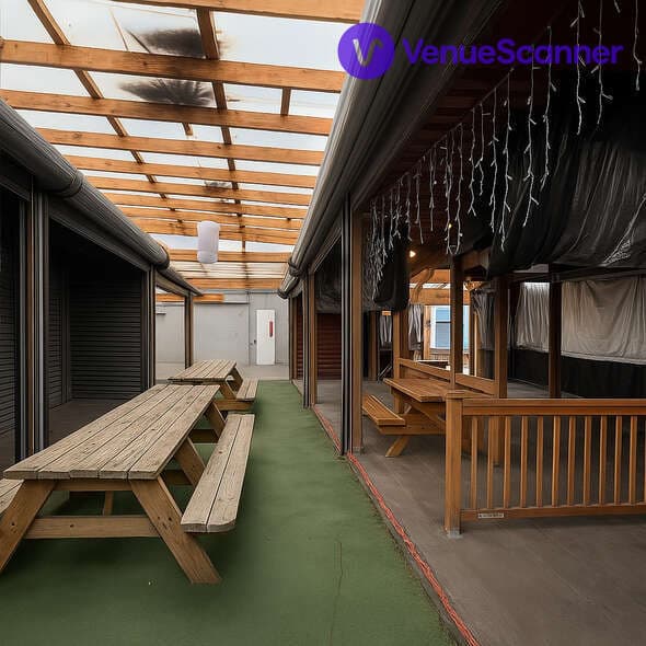 Dining Area, BK Backyard Bar - Williamsburg photo #3