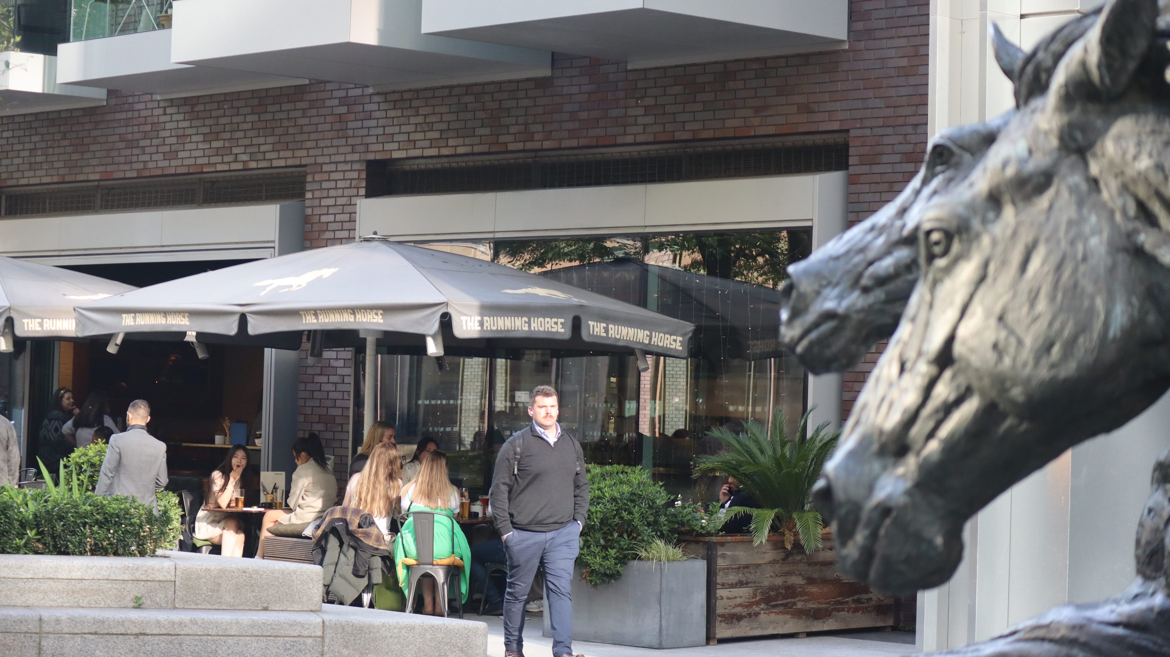 Photo of The Running Horse, Bar Area And Terrace