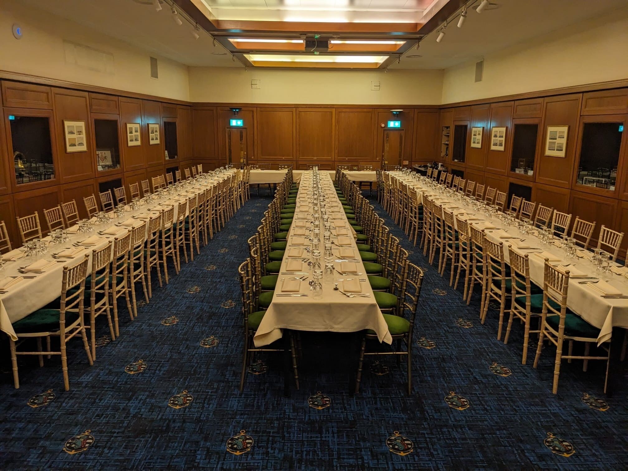 Photo of HMS Wellington, Courtroom