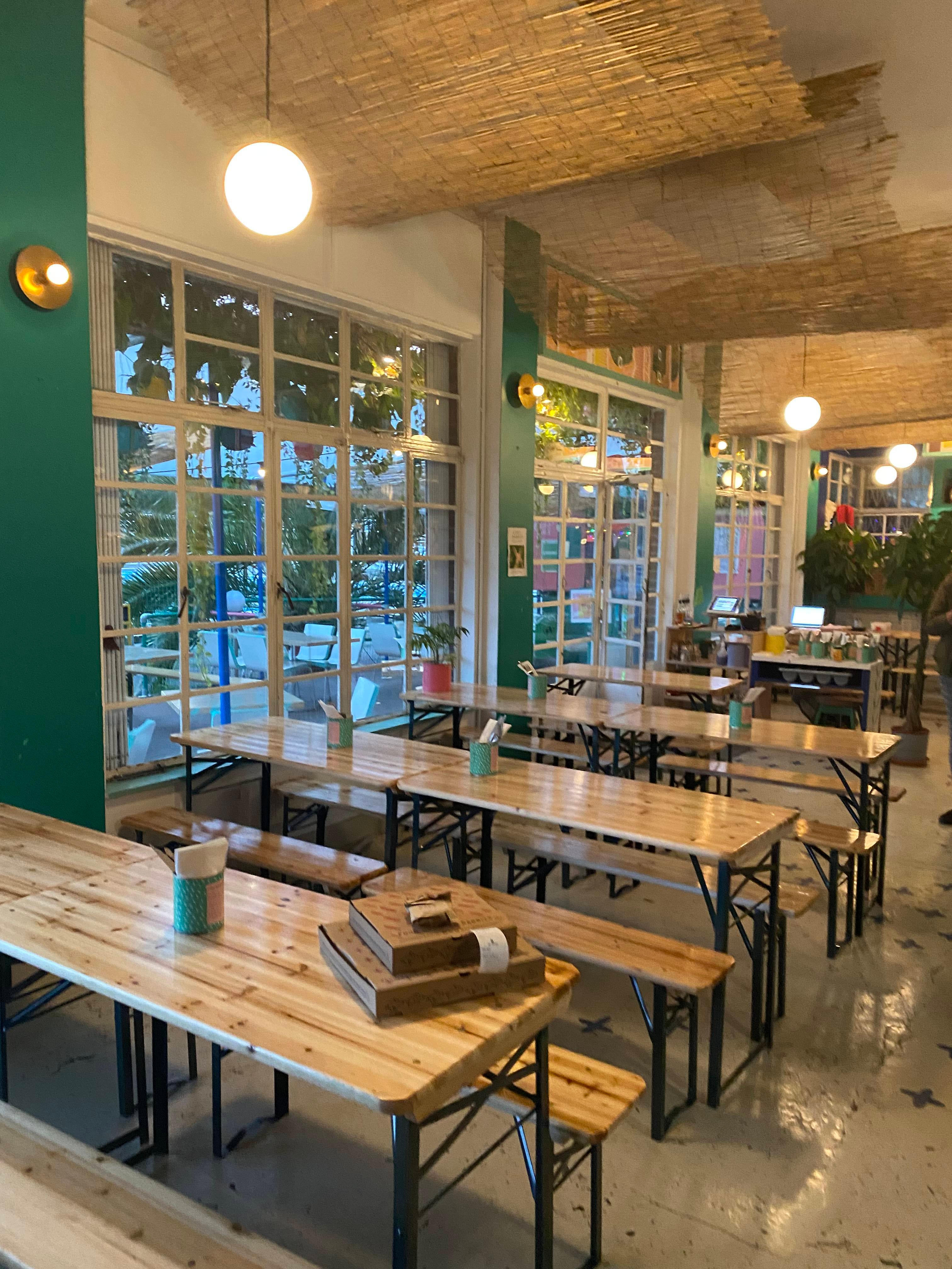 Photo of 400 Rabbits At The Lido, Inside Restaurant In Our Grade 2 Listed Building