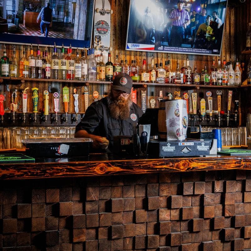 South Austin Beer Garden, Deck photo #2