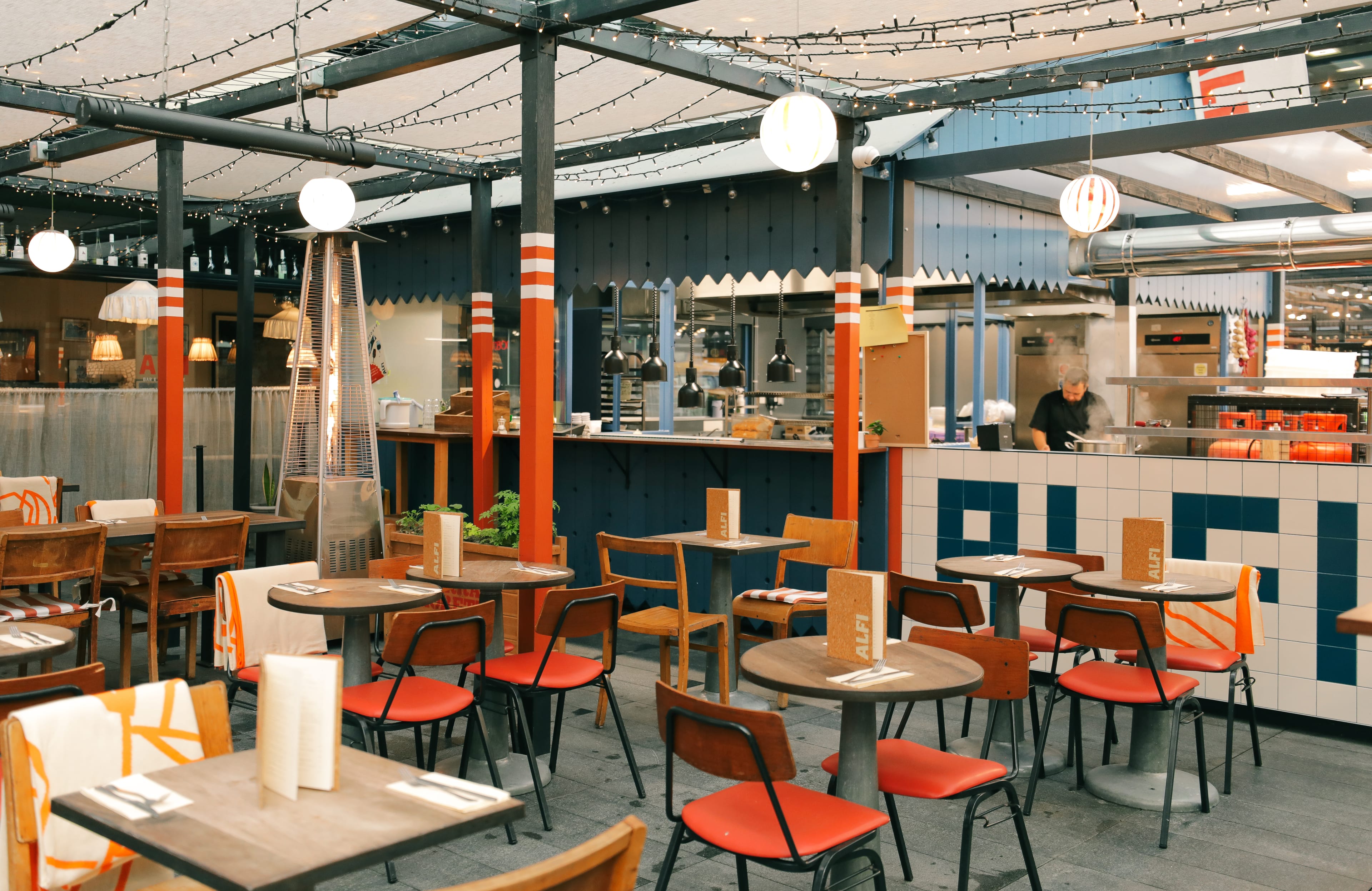 Photo of Alfi Spitalfields, The Main Dining Room At ALFI