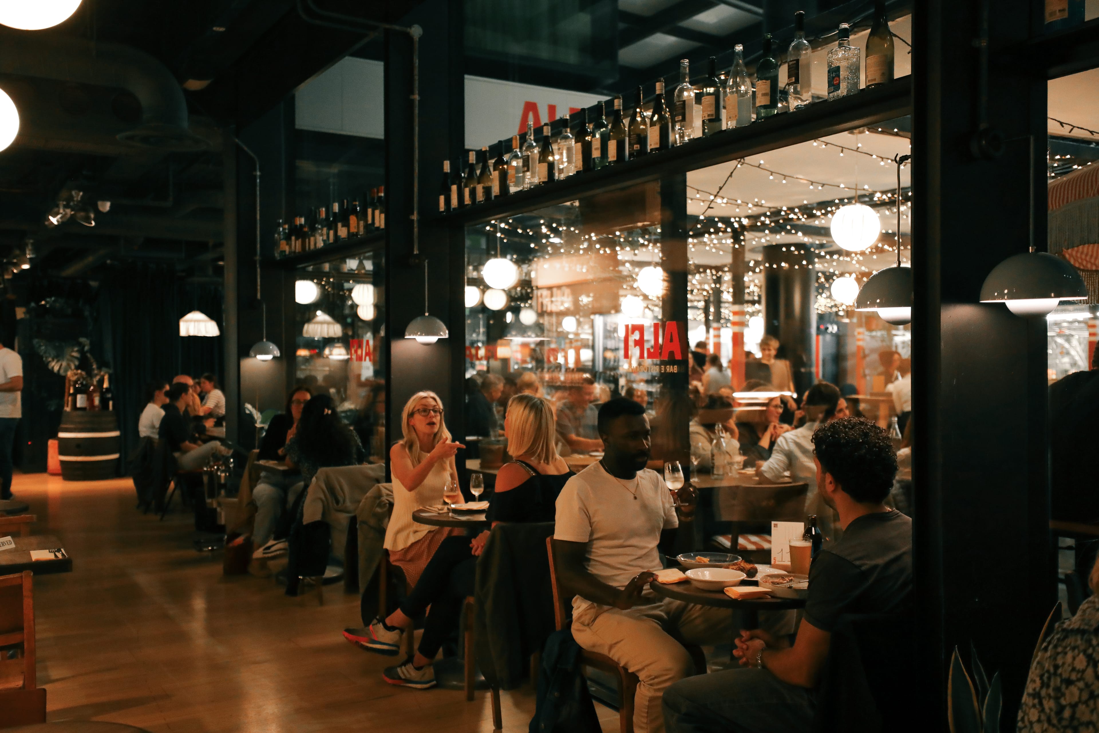 Photo of Alfi Spitalfields, The Main Dining Room At ALFI