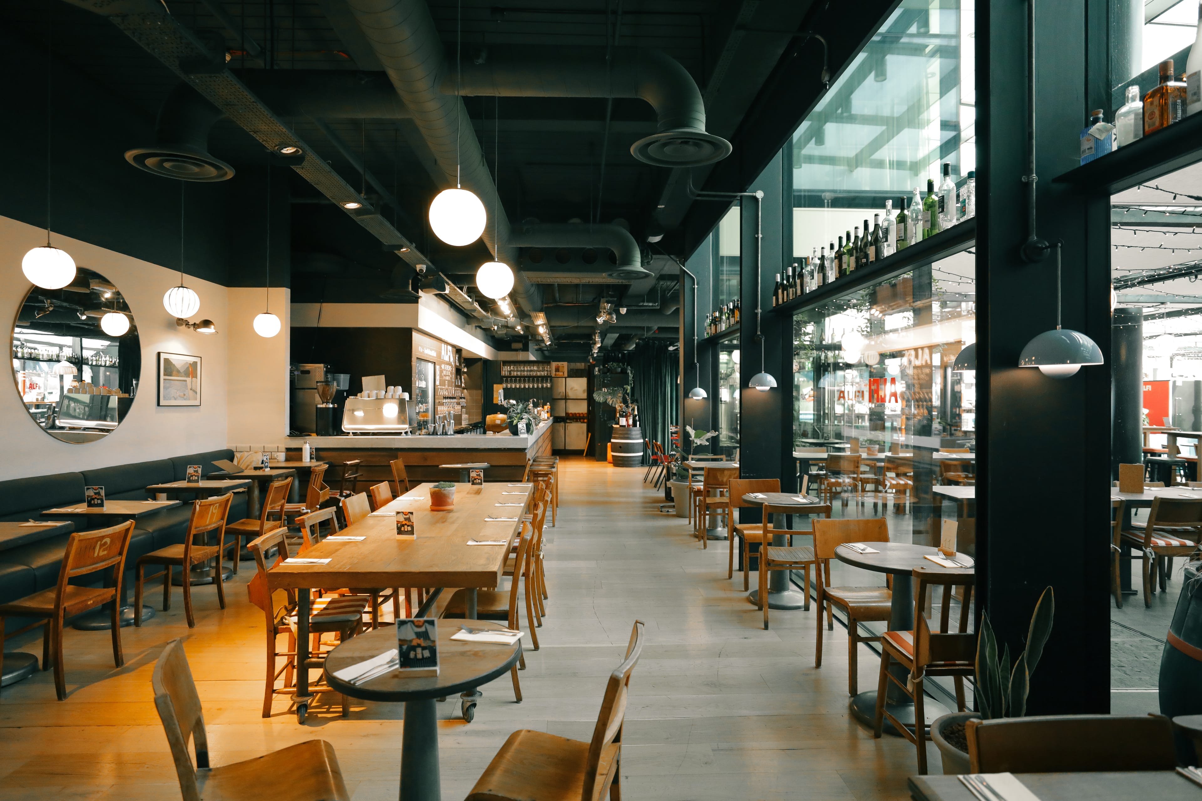 Photo of Alfi Spitalfields, The Main Dining Room At ALFI