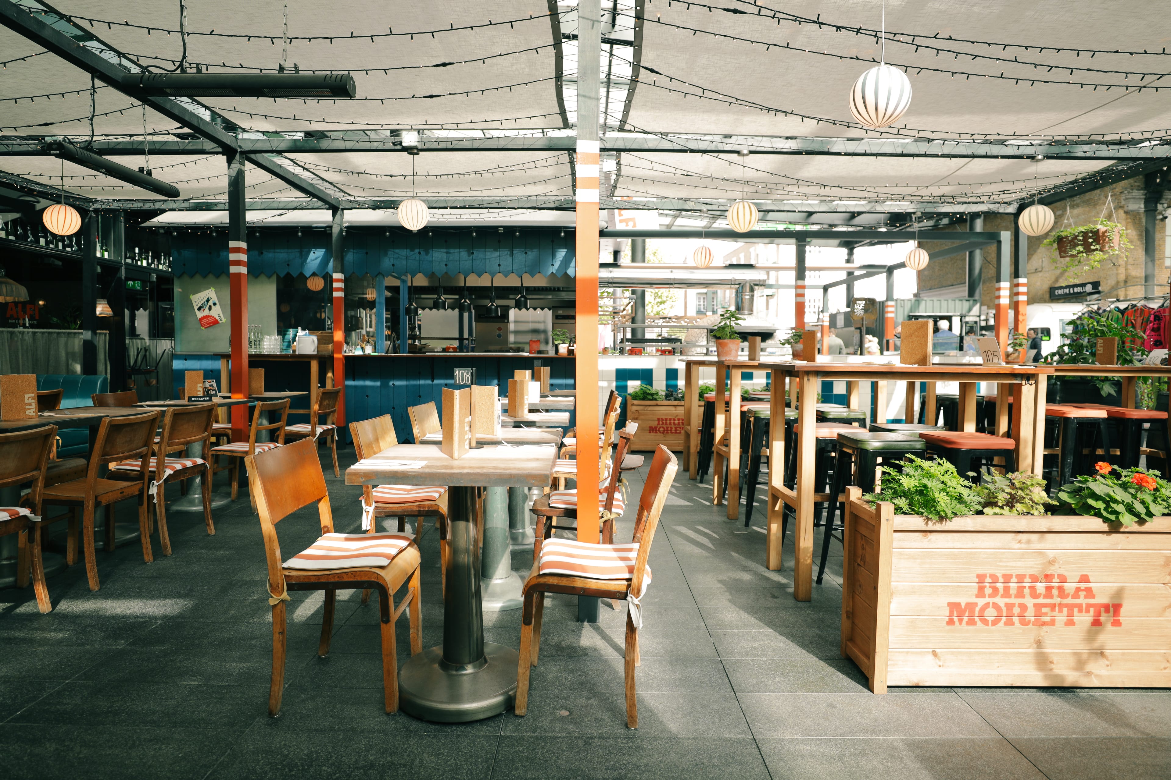Photo of Alfi Spitalfields, The Main Dining Room At ALFI