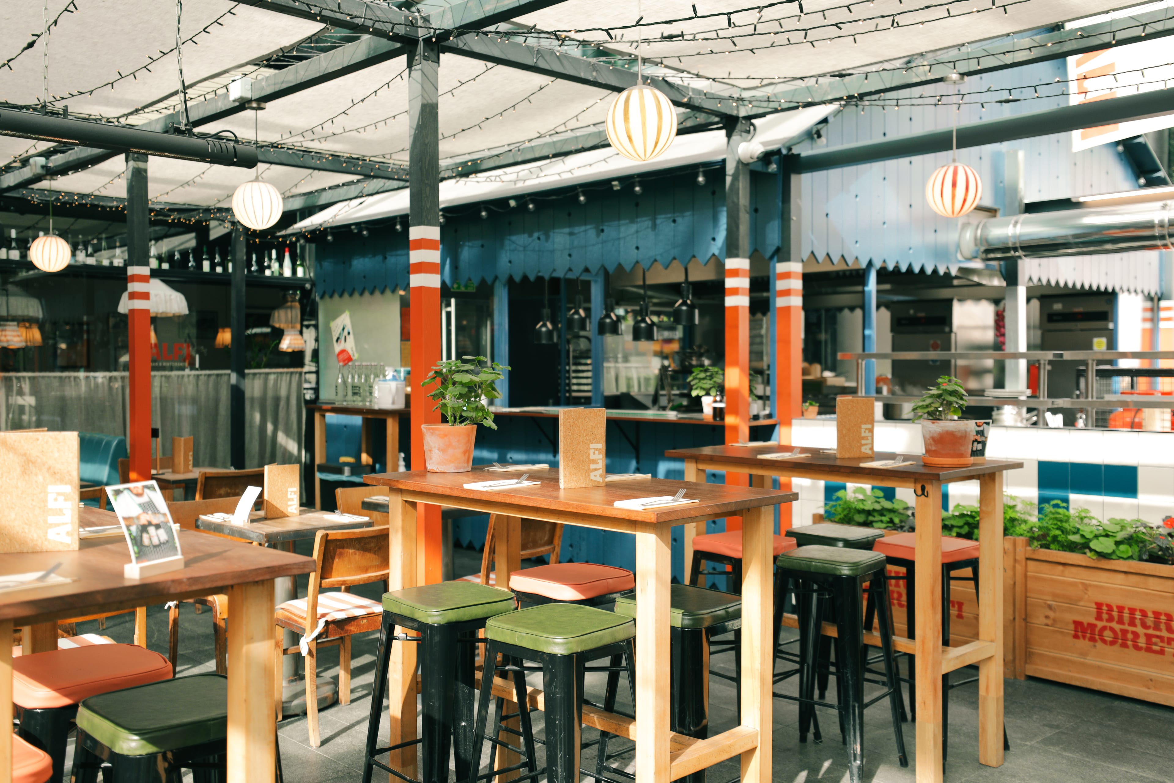 Photo of Alfi Spitalfields, The Main Dining Room At ALFI