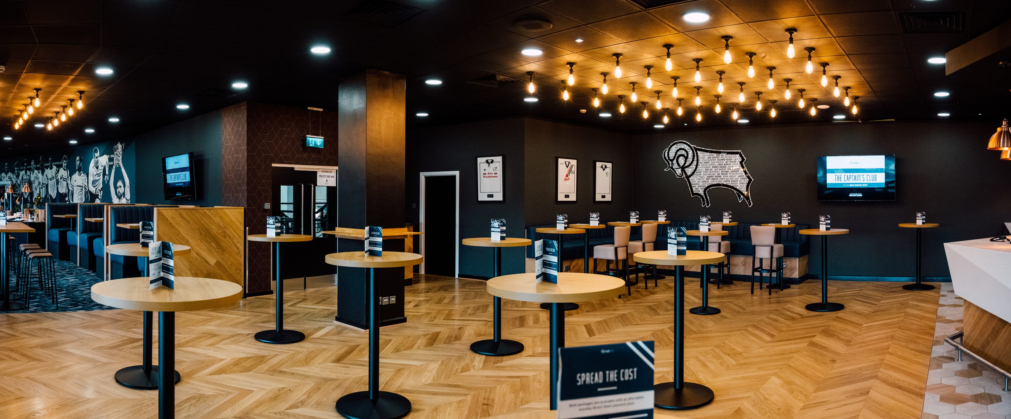 Photo of Derby County Football Club, Dave Mackay Lounge