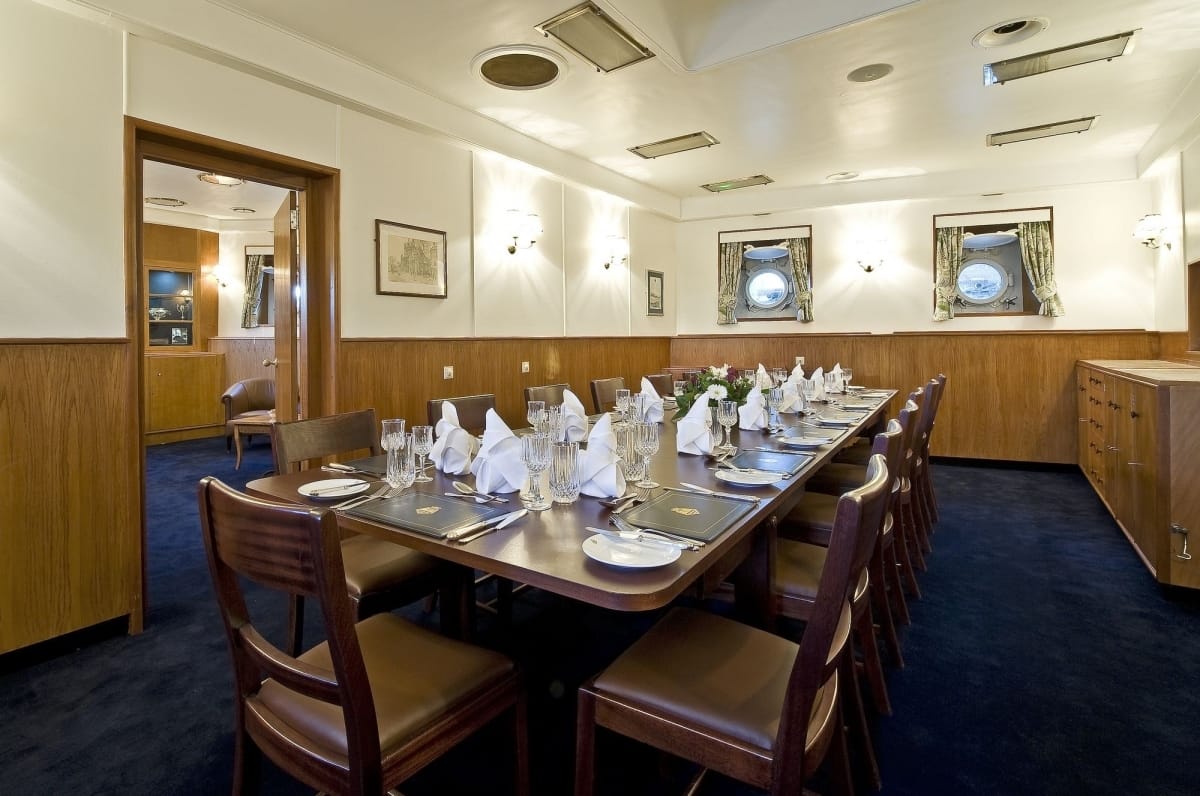 Photo of HMS Belfast, The Admirals Quarters
